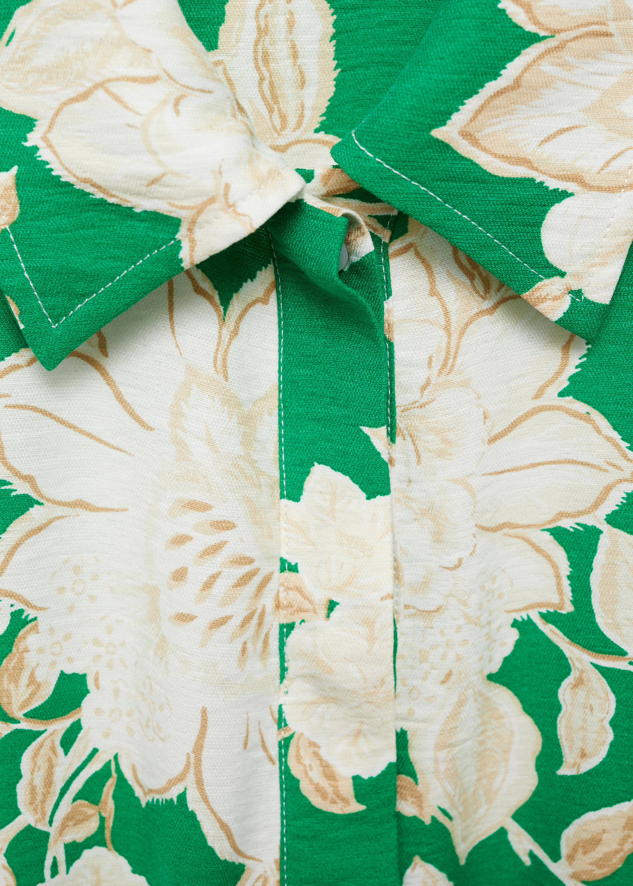 Flower short jumpsuit - Details of the article 8