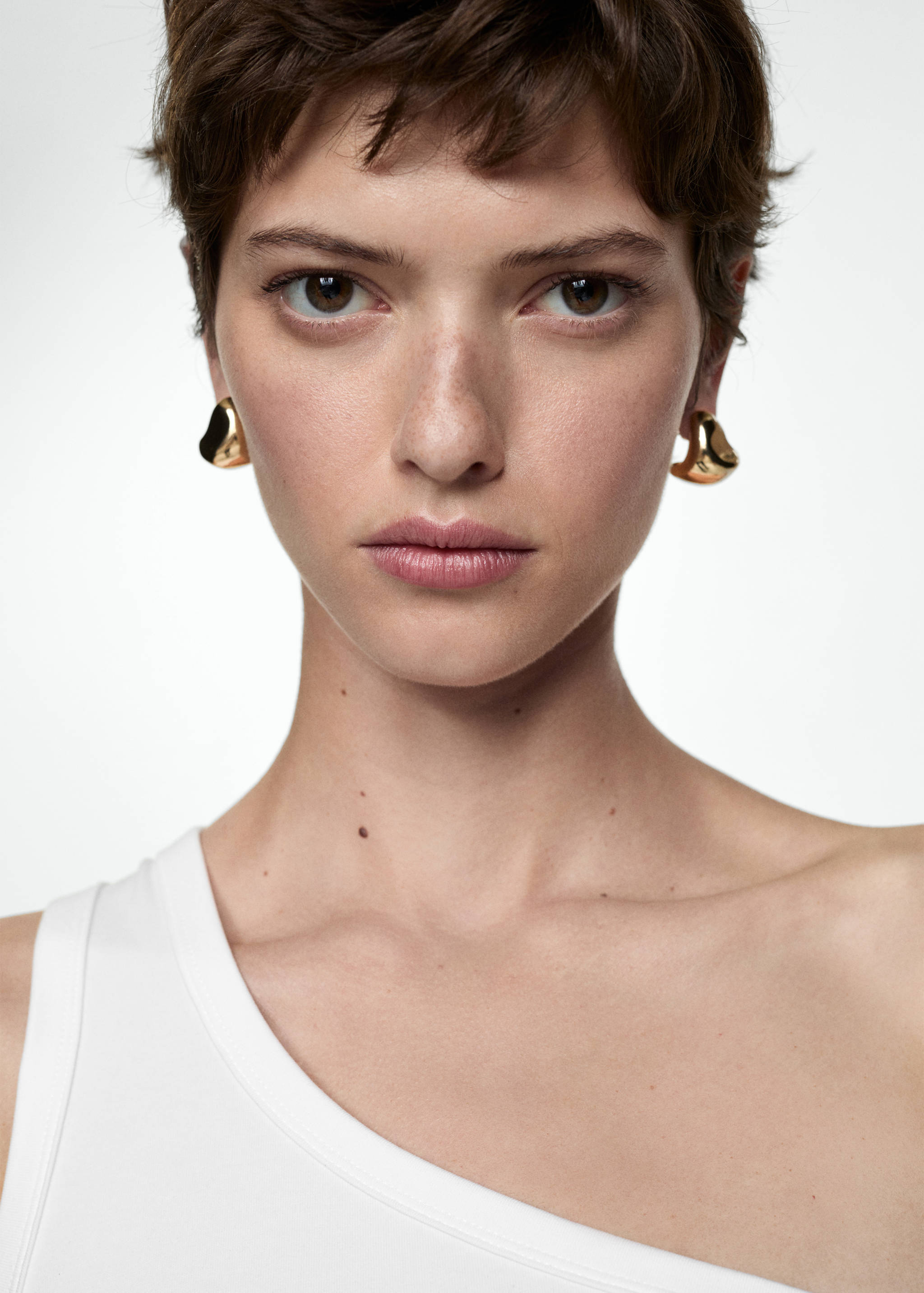 Top asimétrico algodón - Detalle del artículo 1