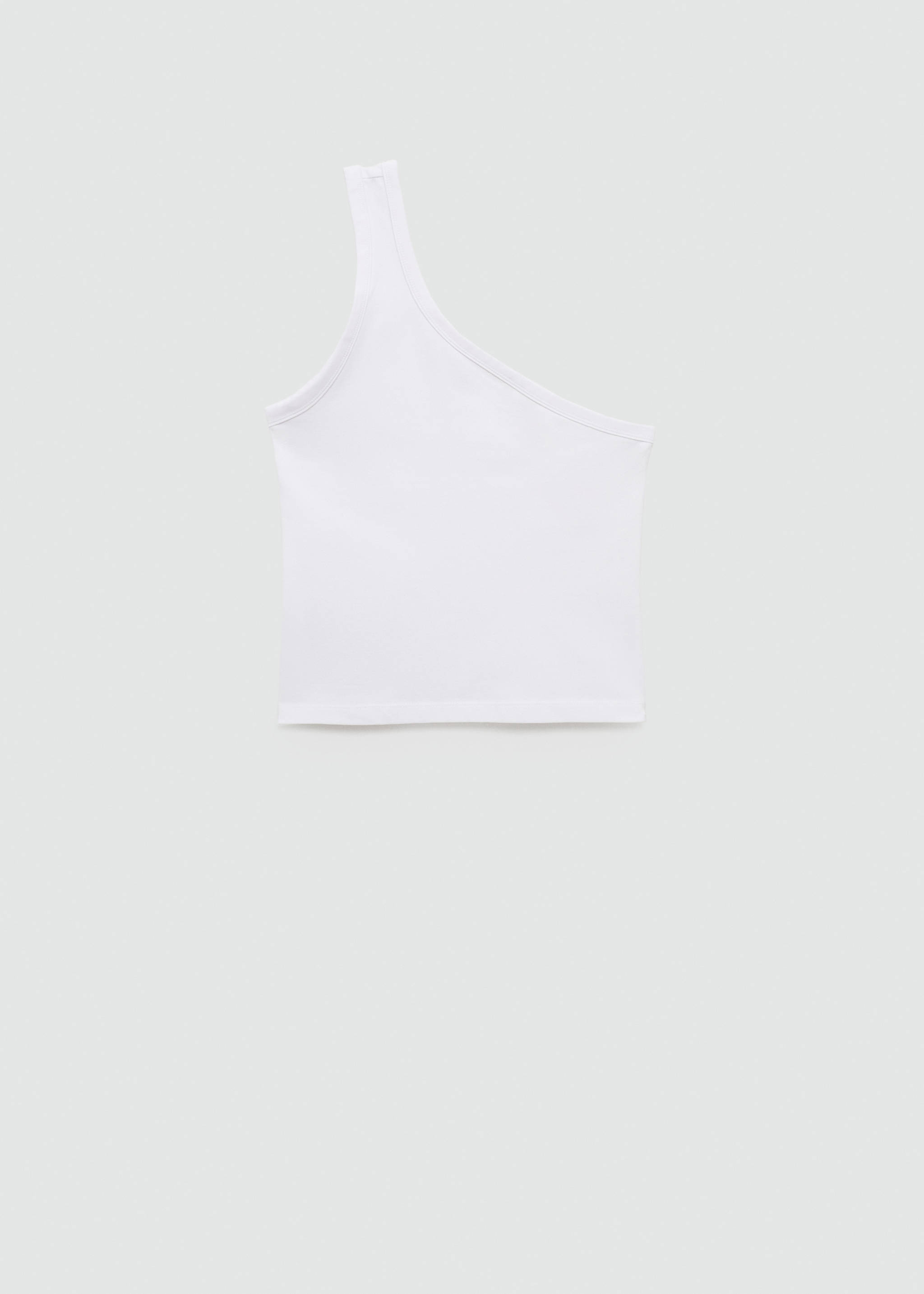 Top asimétrico algodón - Artículo sin modelo