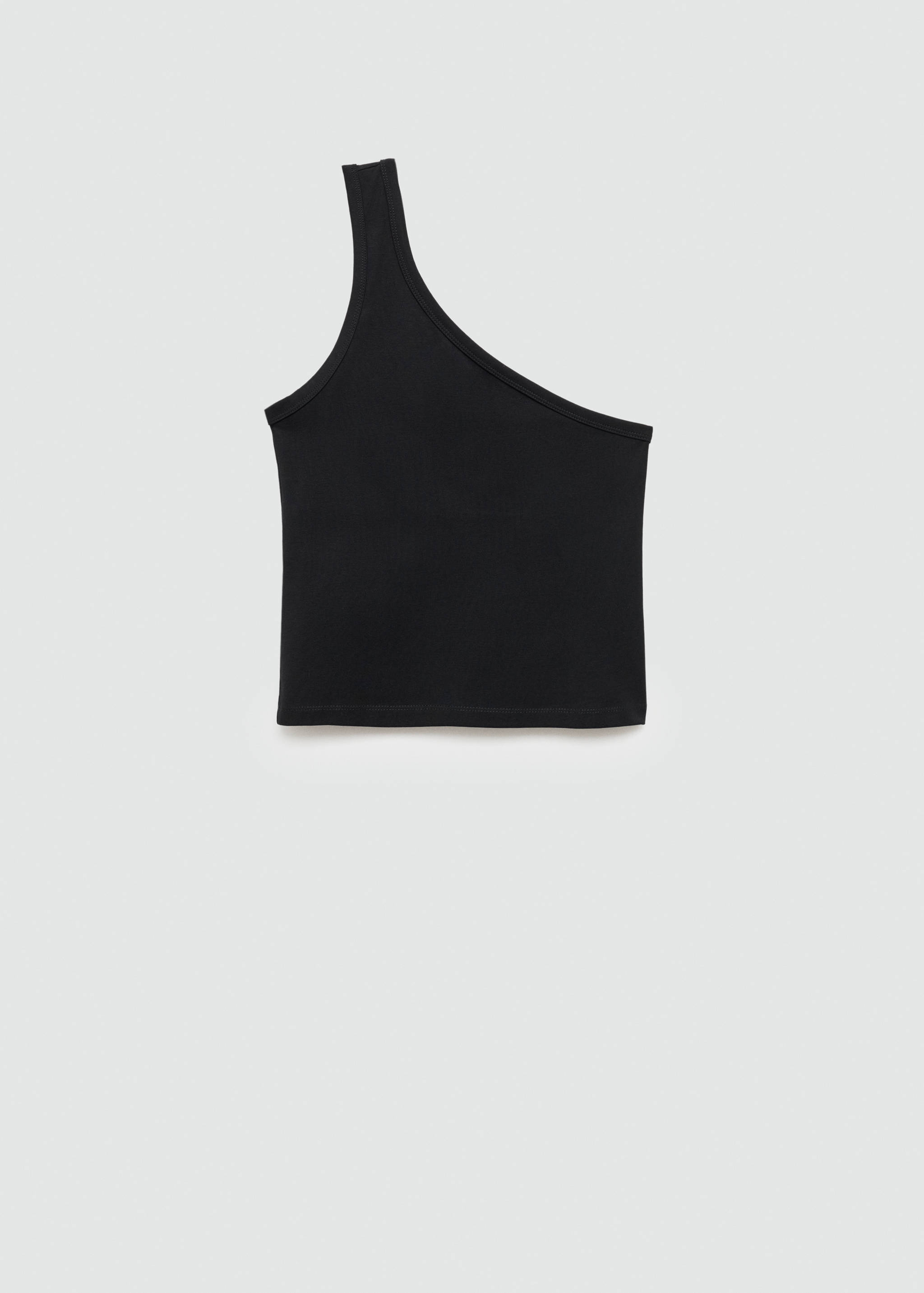 Asymmetrical cotton top - Article without model