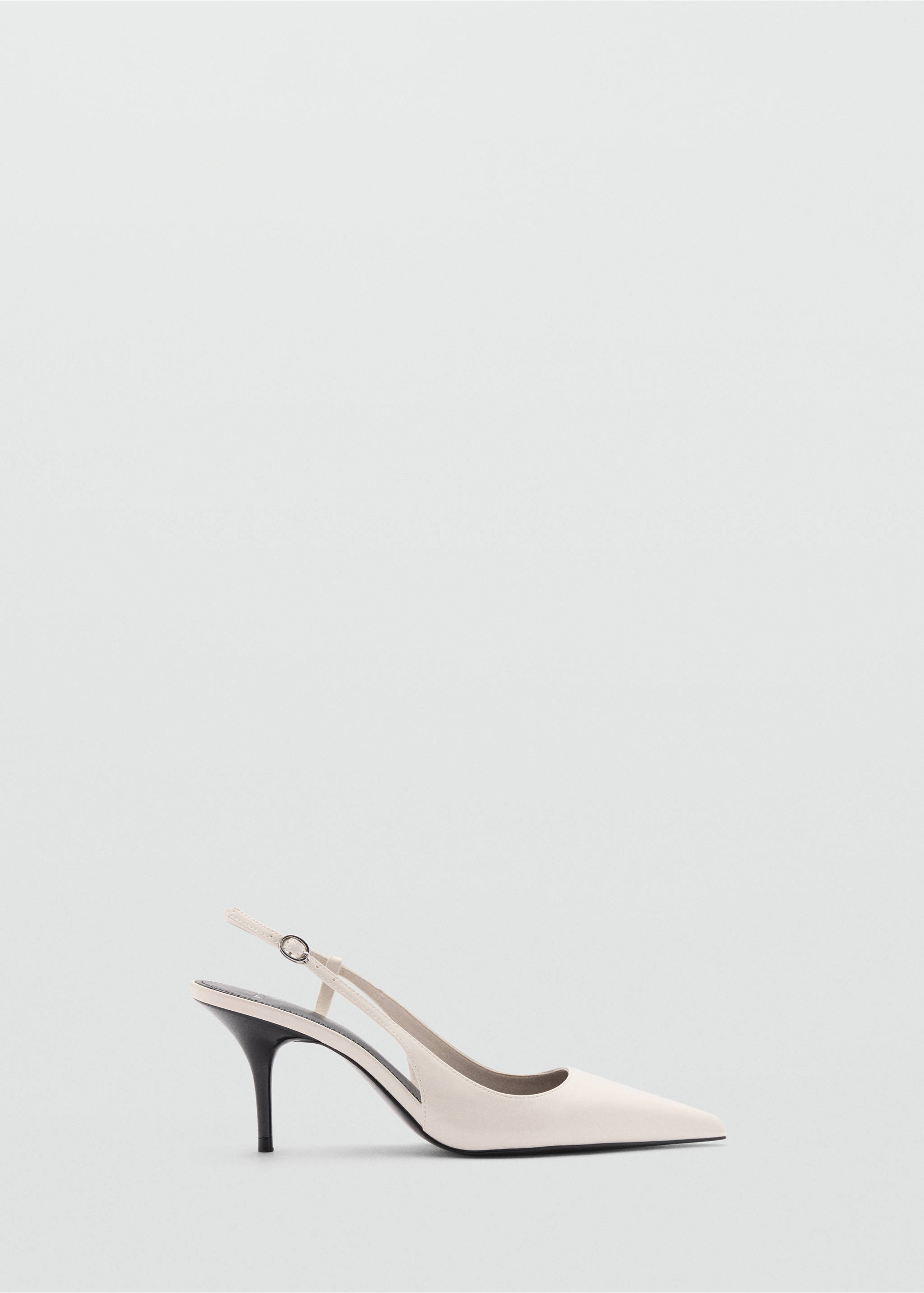 High-heeled shoes - Article without model, White. Ref: 77072925-00.
