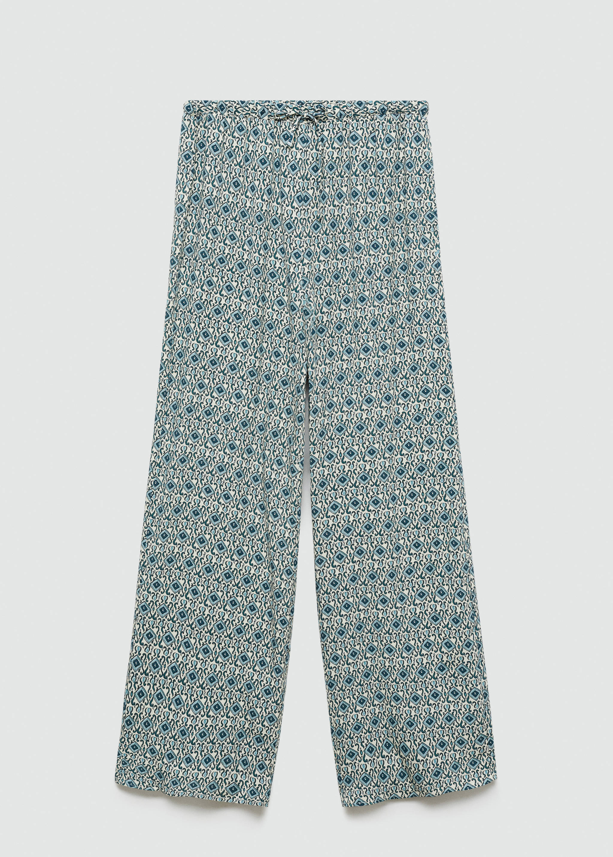 Pantalon droit imprimé - Article sans modèle