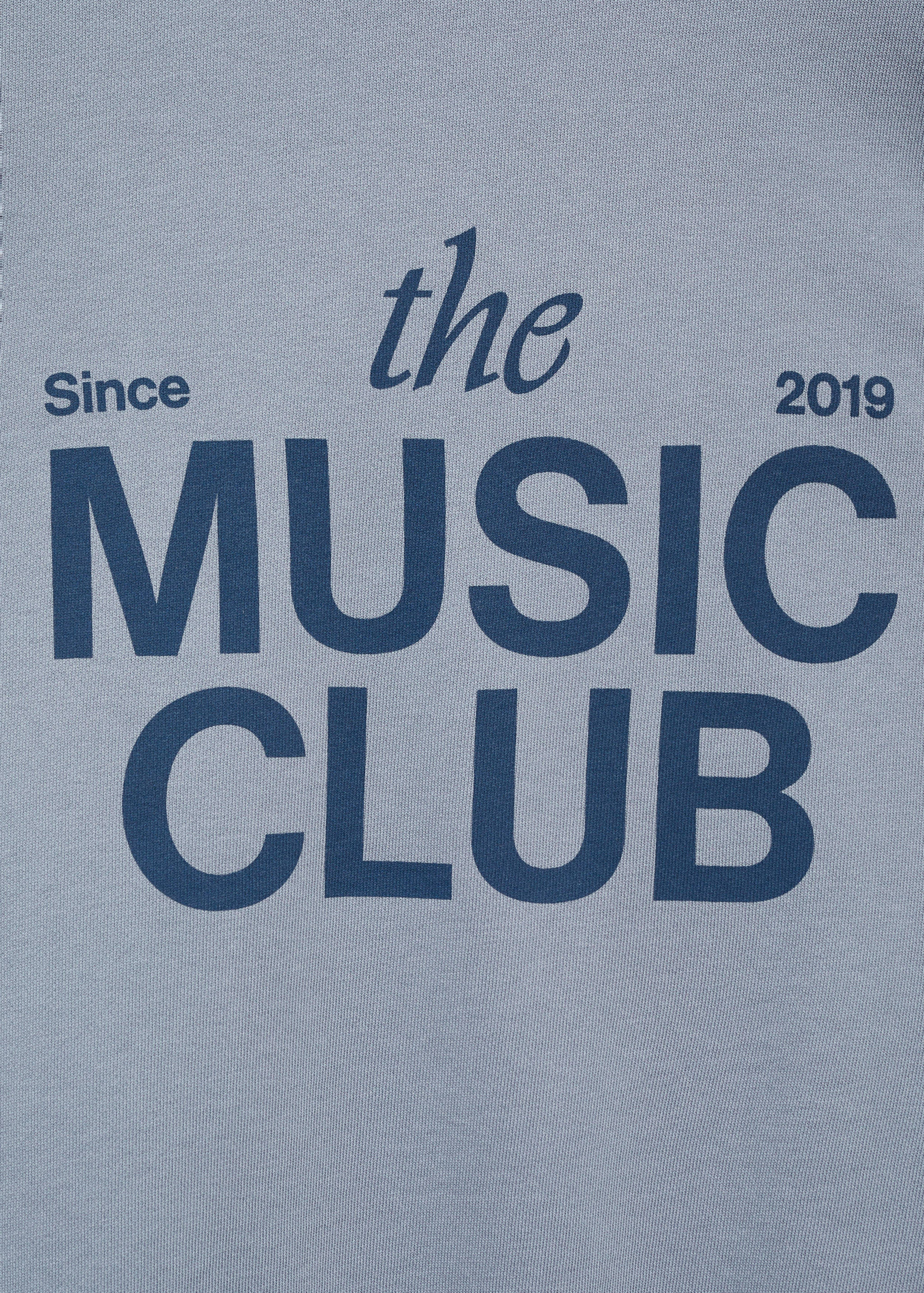 Printed cotton sweatshirt - Details of the article 8