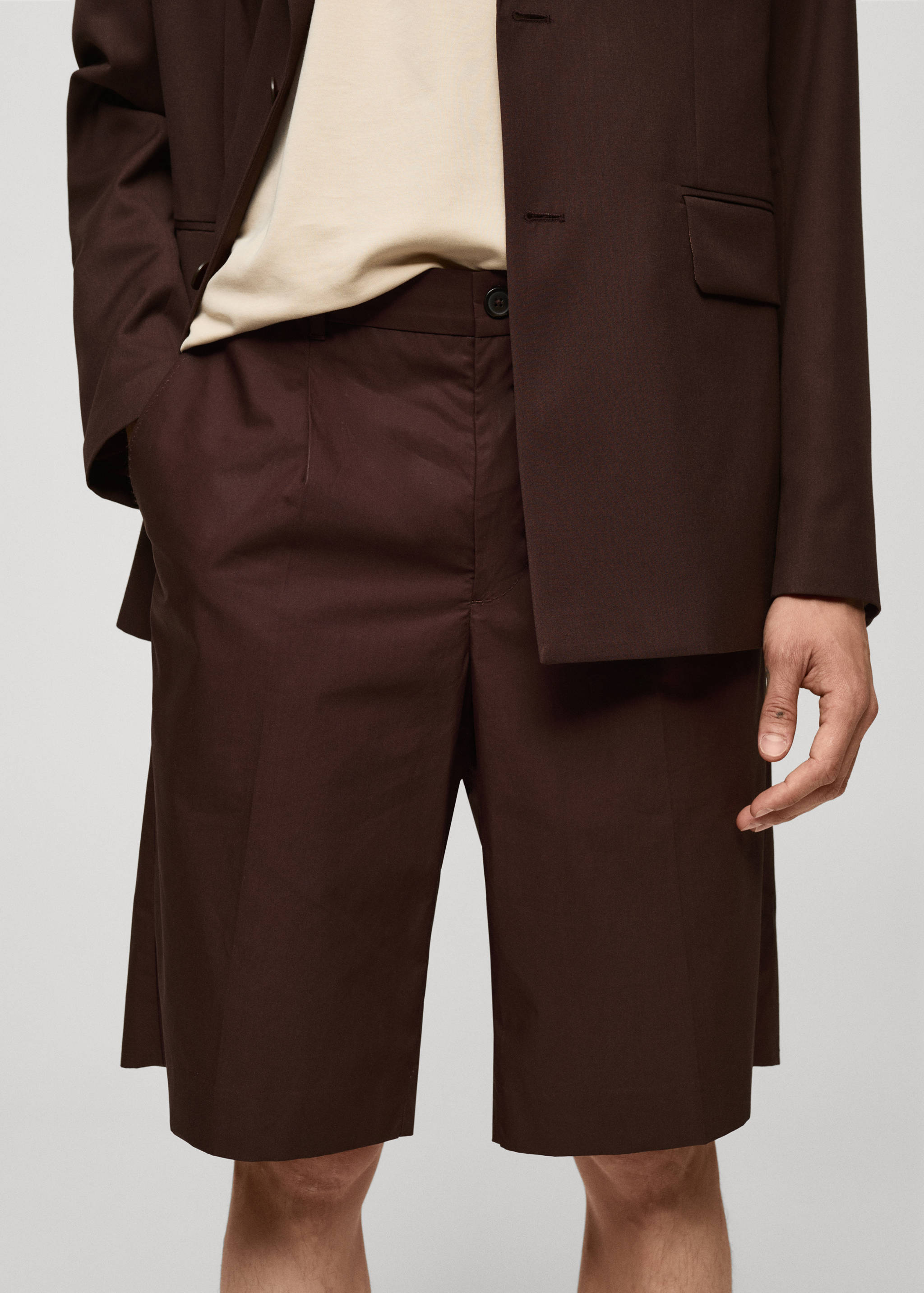 Bermudes relaxed fit pinces - Detall de l'article 1