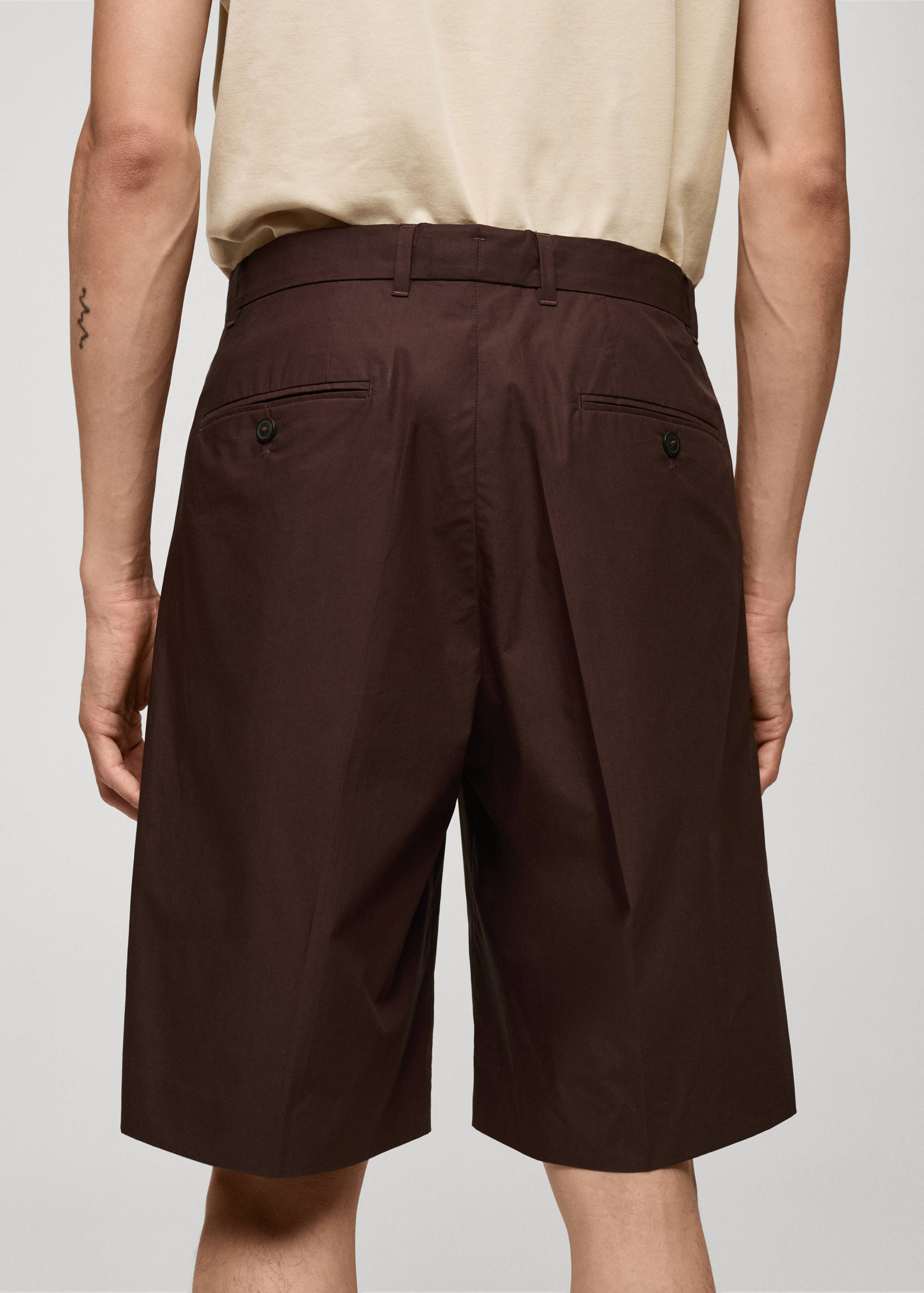 Bermudes relaxed fit pinces - Detall de l'article 6