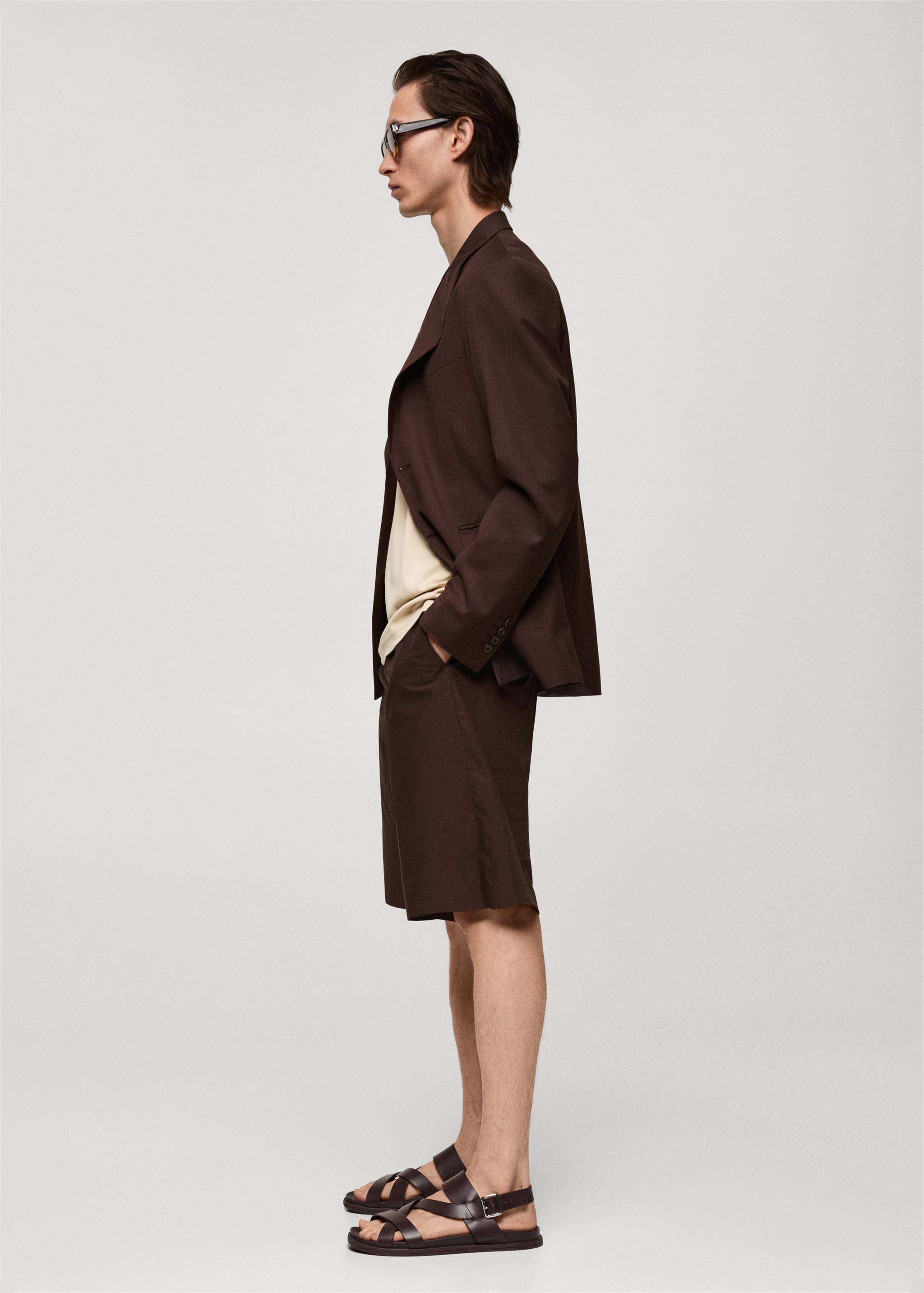 Bermudes relaxed fit pinces - Detall de l'article 2