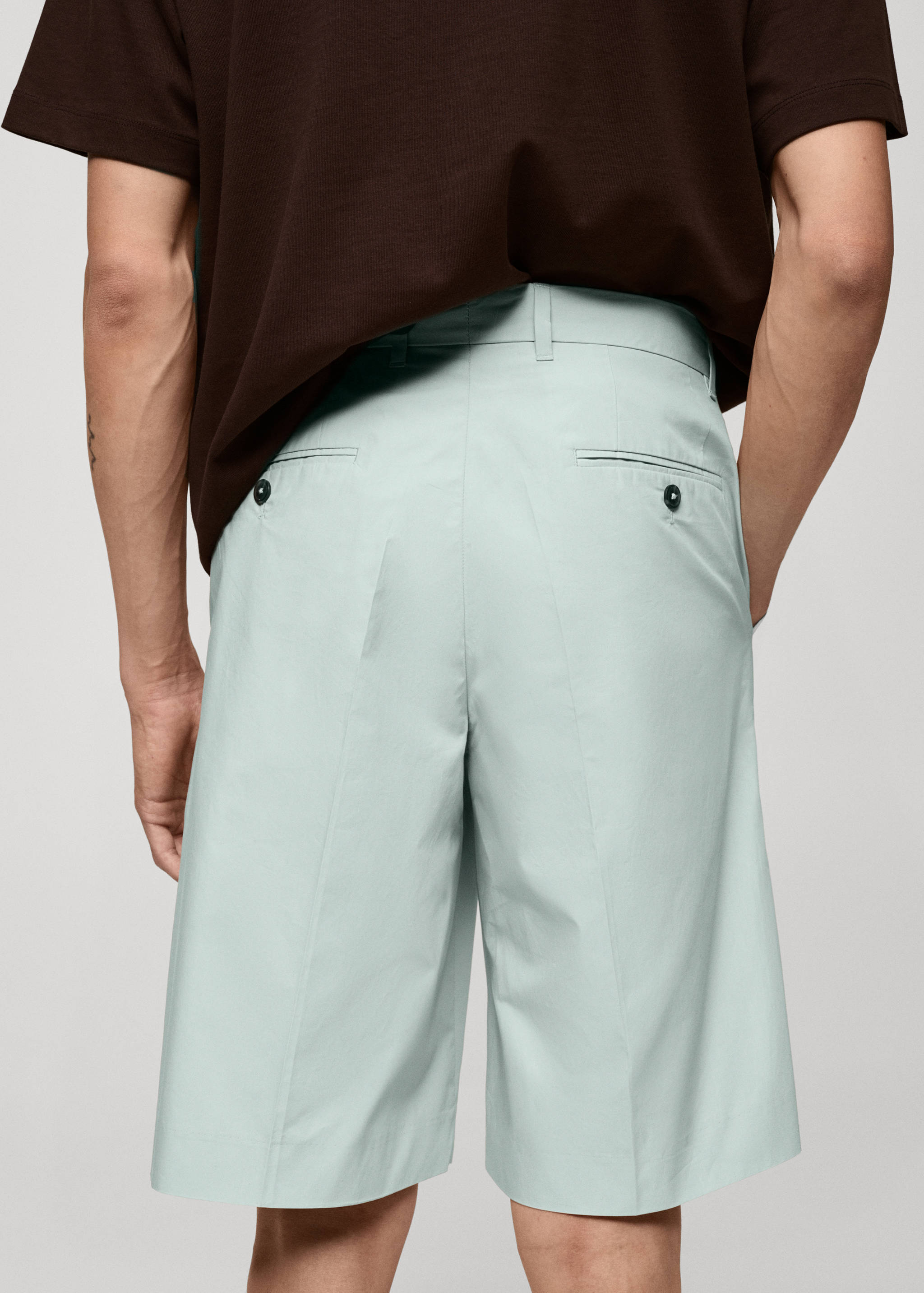 Bermudes relaxed fit pinces - Detall de l'article 6