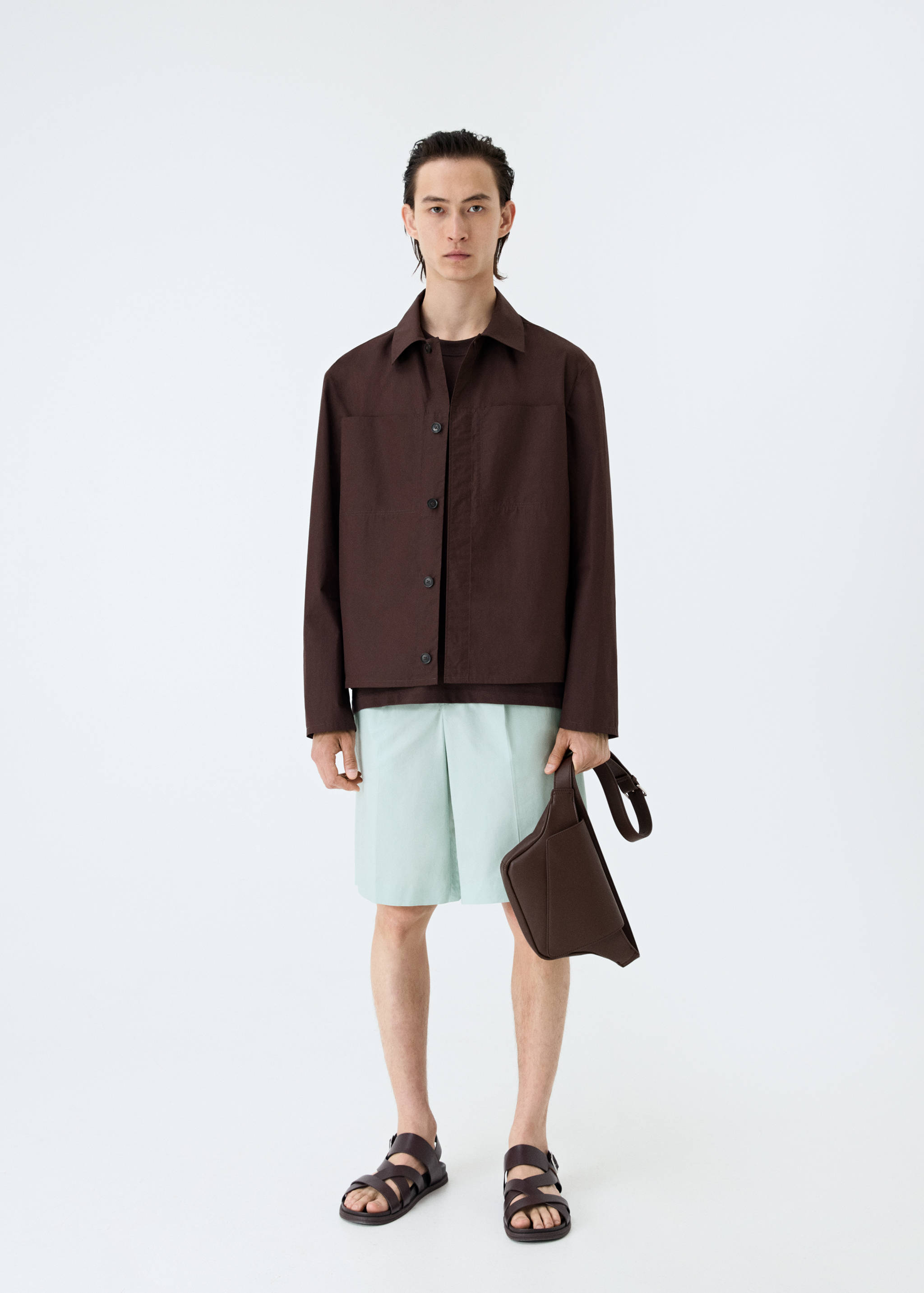 Bermudes relaxed fit pinces - Detall de l'article 3