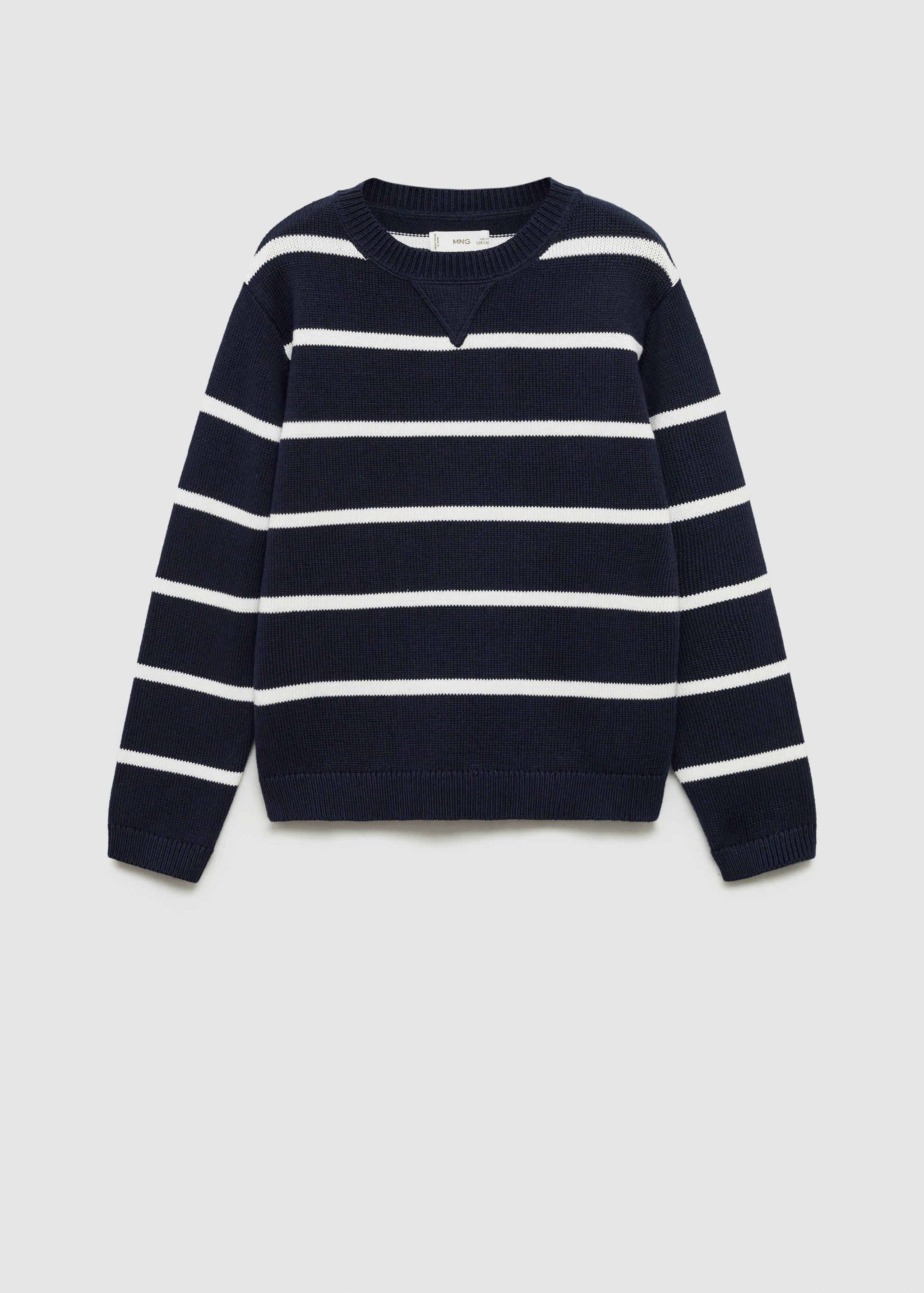 Knit striped sweater - Article without model
