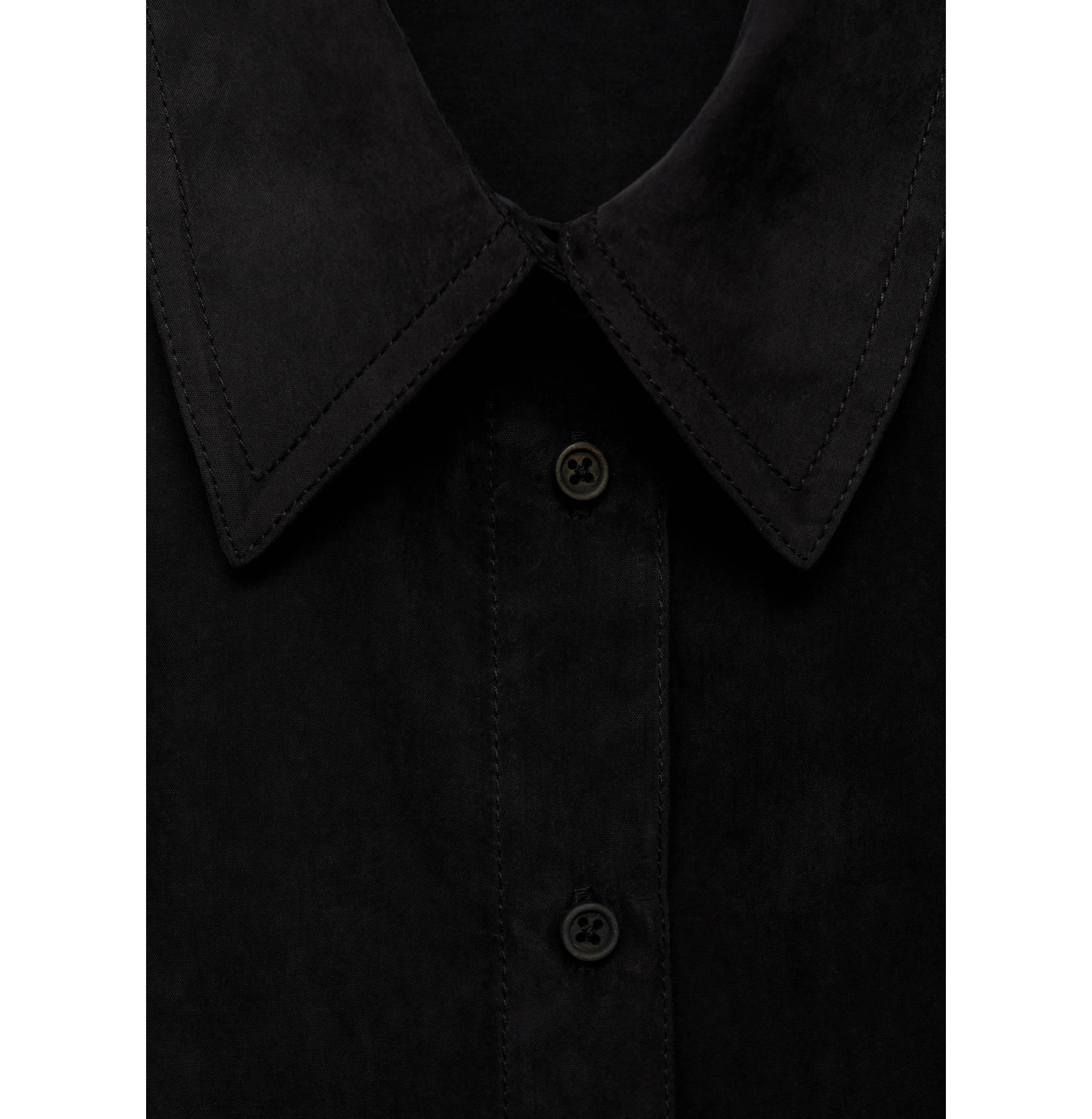 Short-sleeved cupro shirt - Details of the article 8