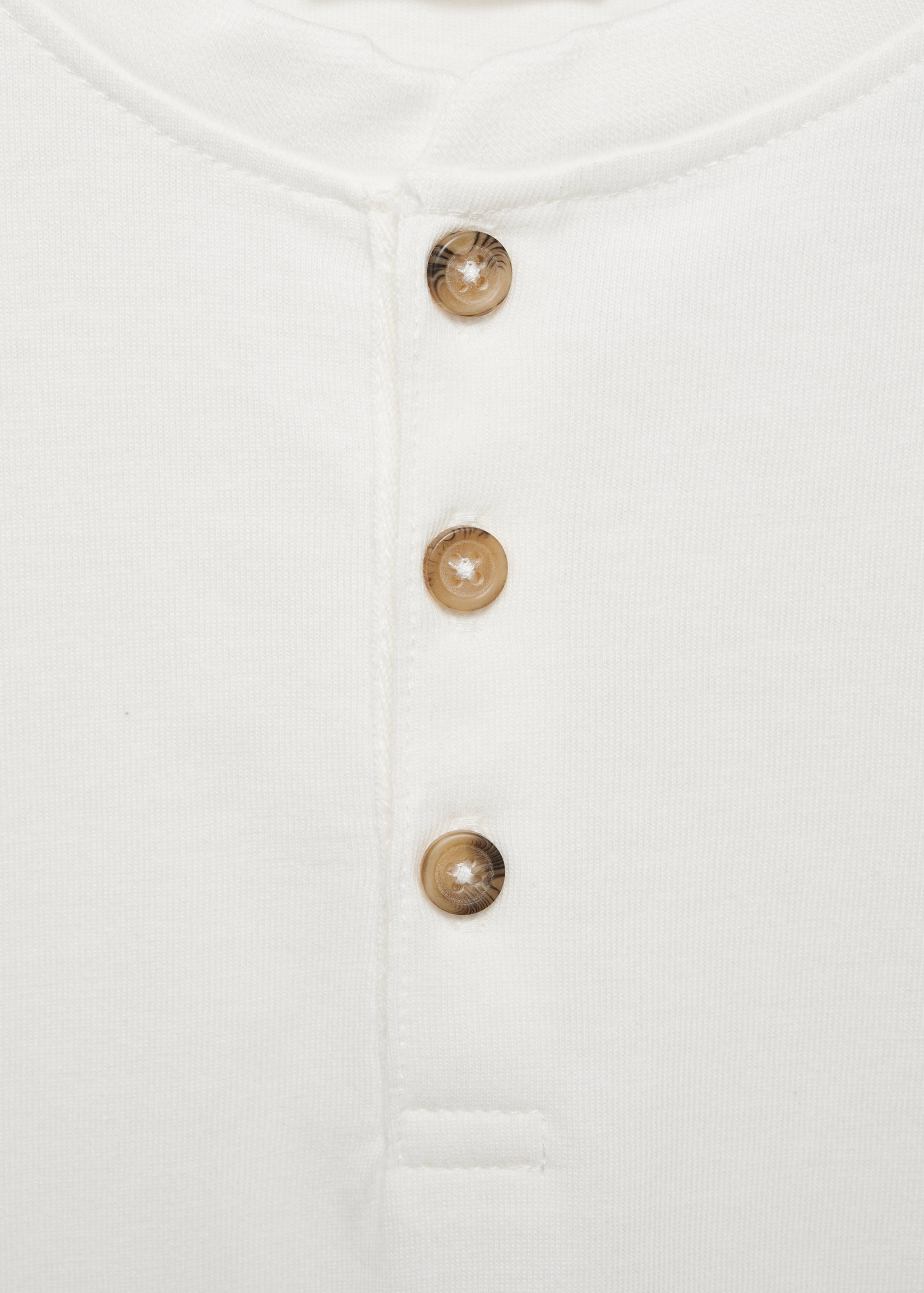 Long sleeve cotton t-shirt - Details of the article 8