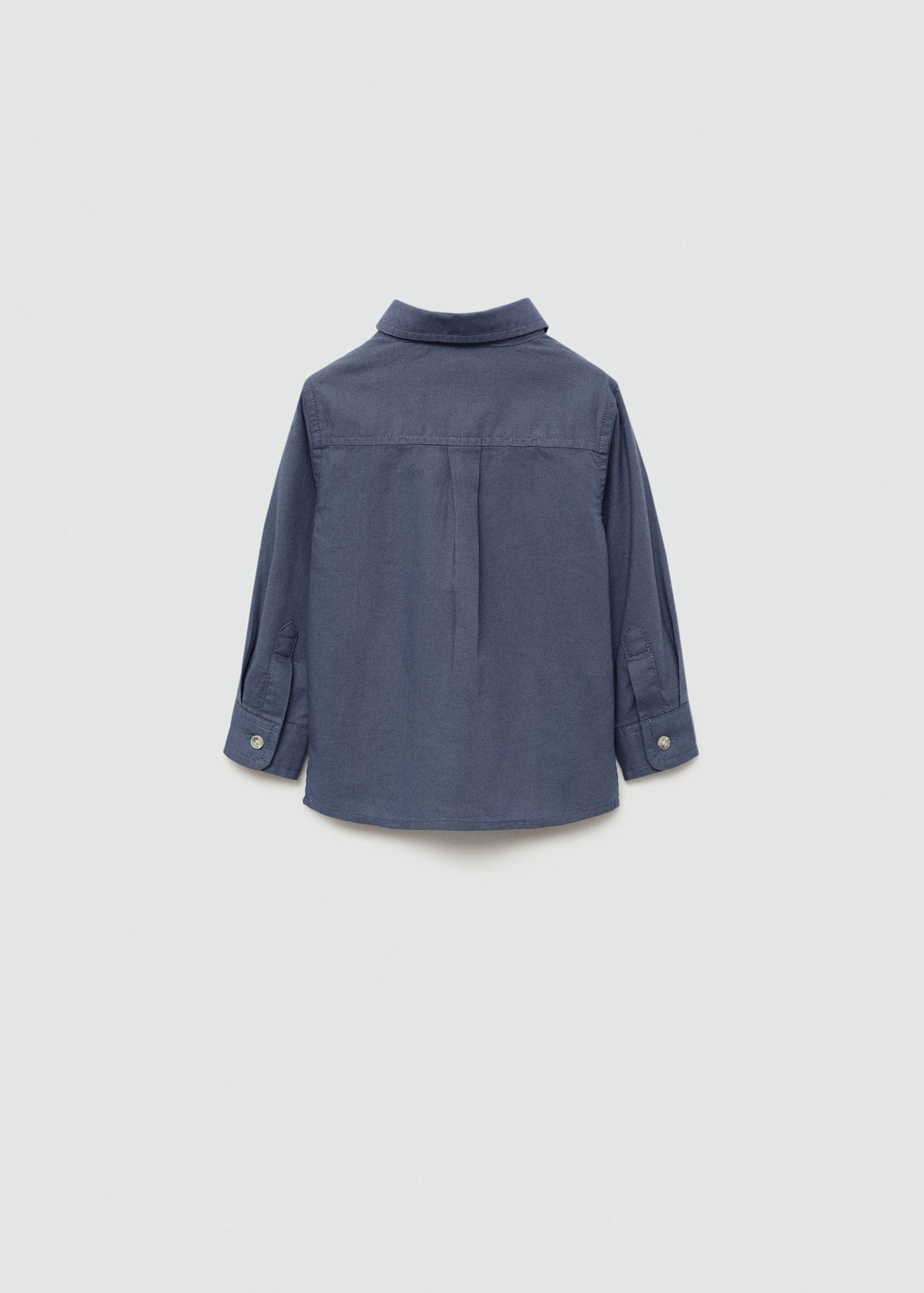 Camisa regular fit algodón - Reverso del artículo