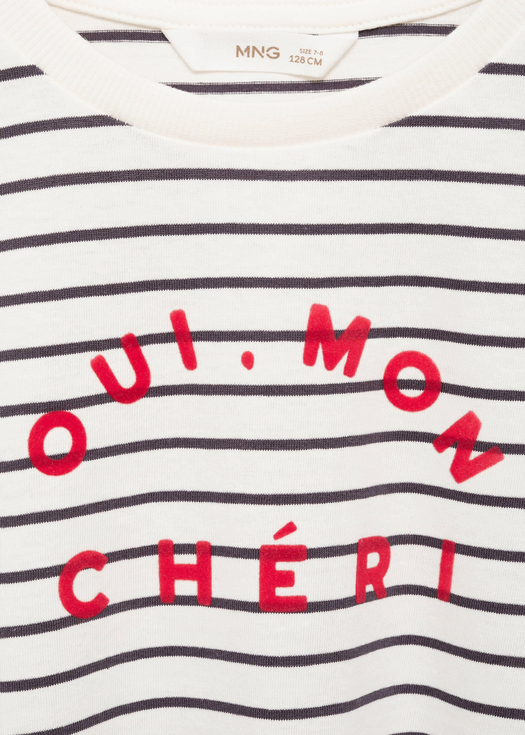 T-shirt coton à rayures - Détail de l'article 8