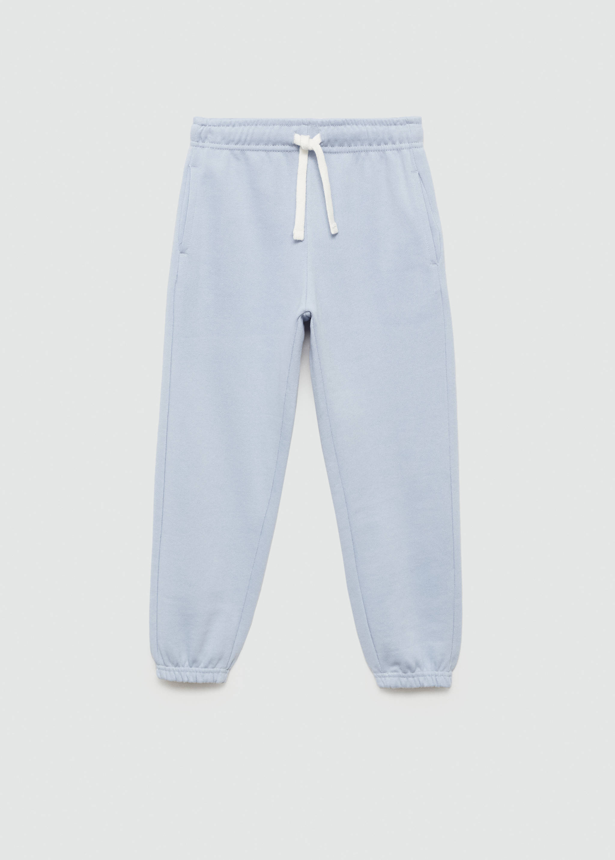 Cotton jogger-style trousers - Article without model