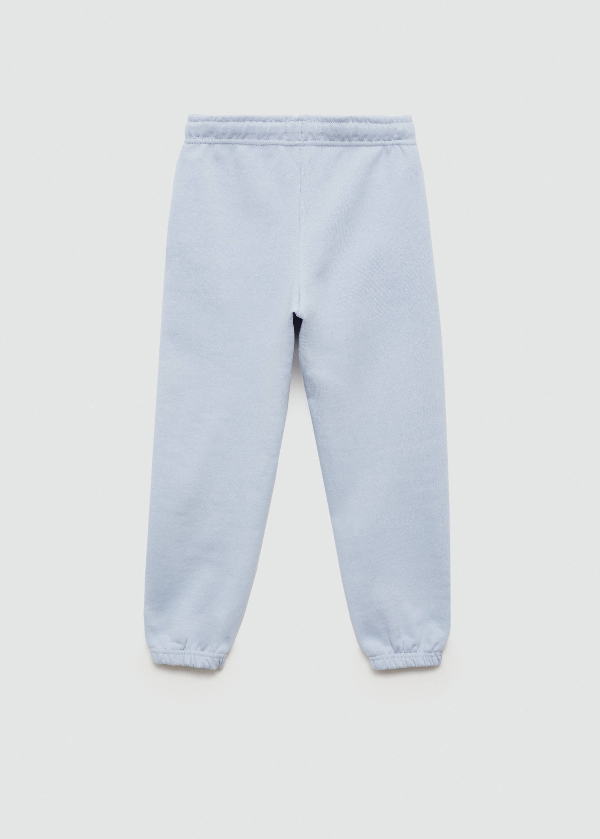 Cotton jogger-style trousers - Reverse of the article