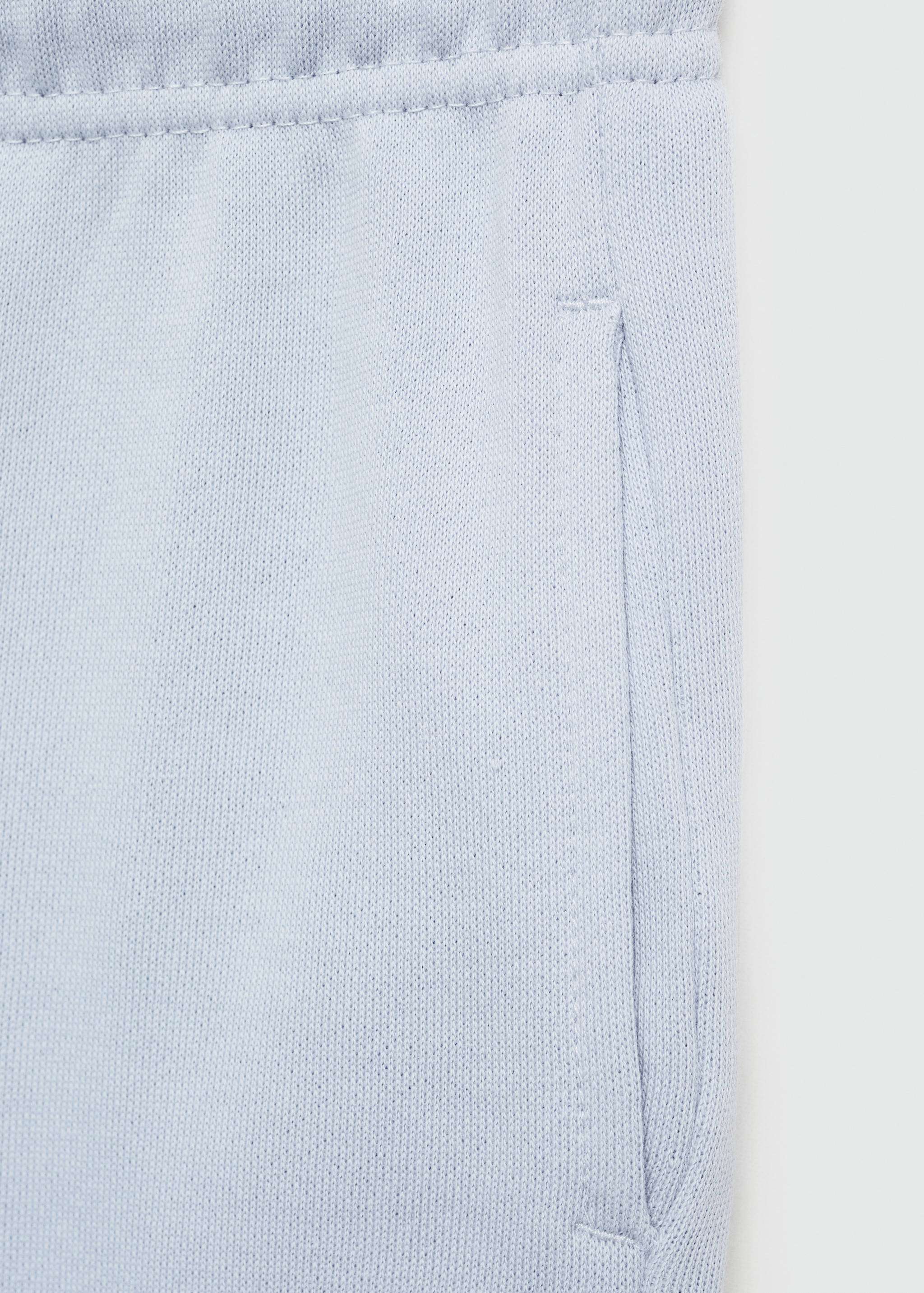Cotton jogger-style trousers - Details of the article 0