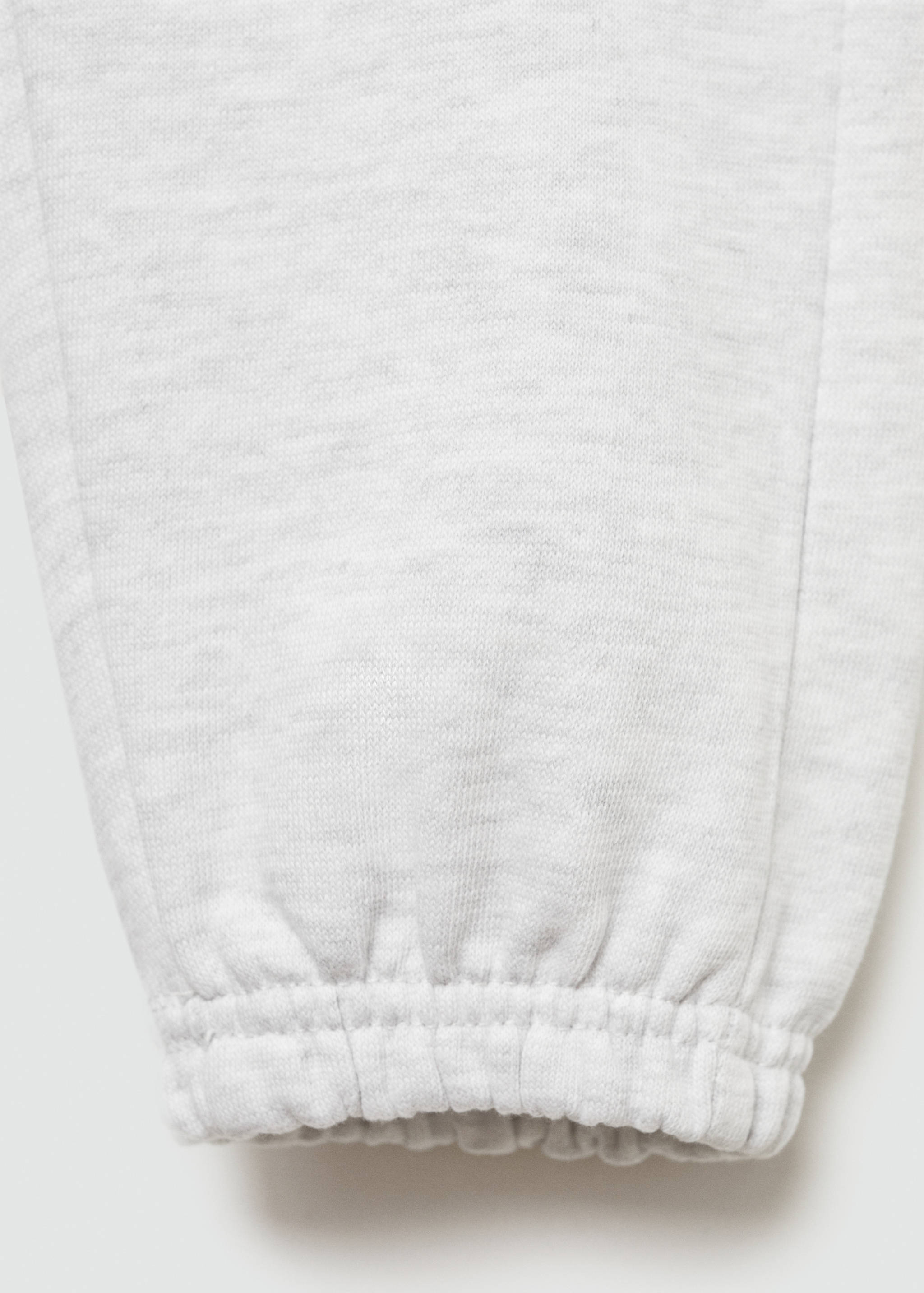 Cotton jogger-style trousers - Details of the article 0
