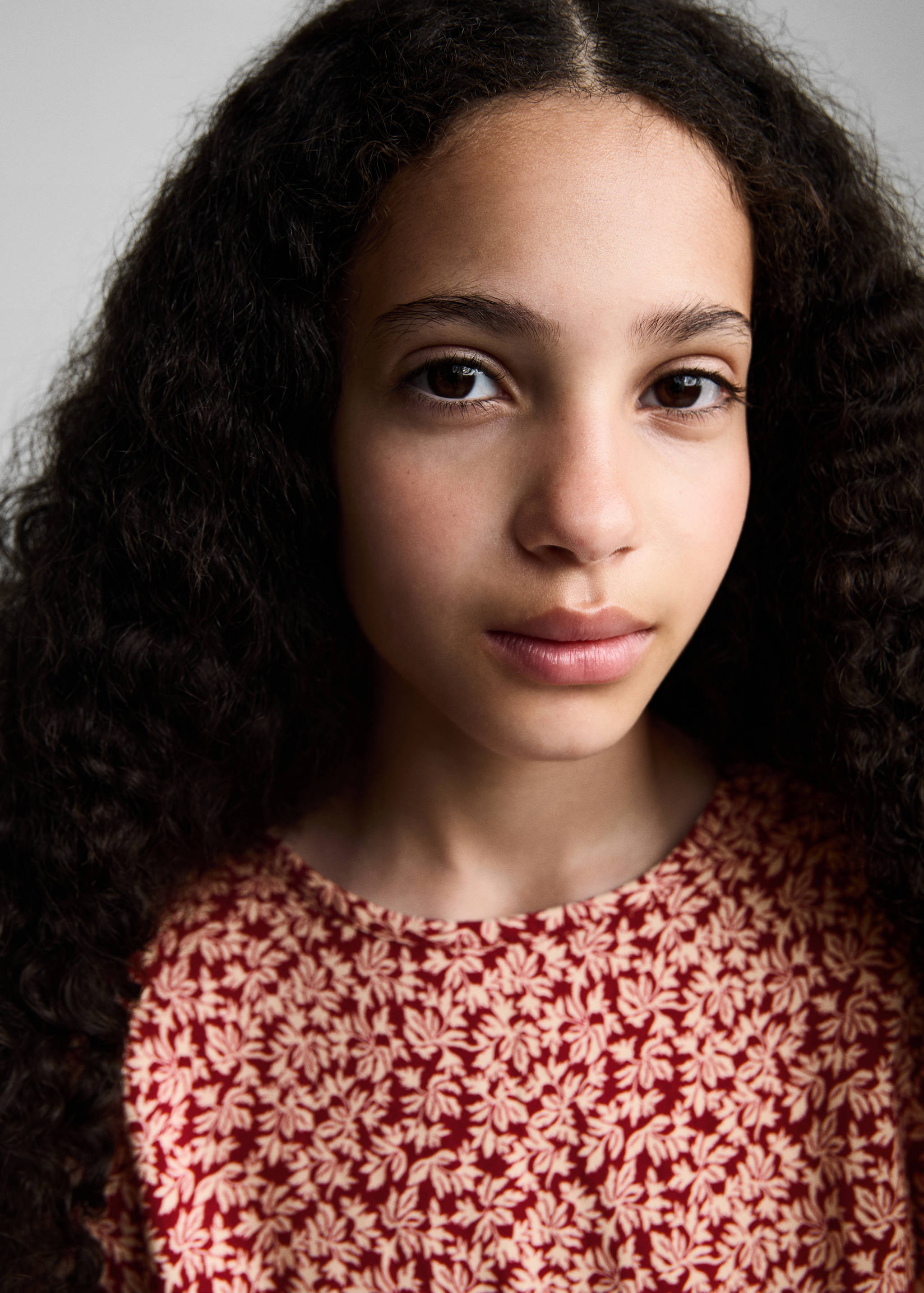 Ruched printed blouse - Details of the article 1