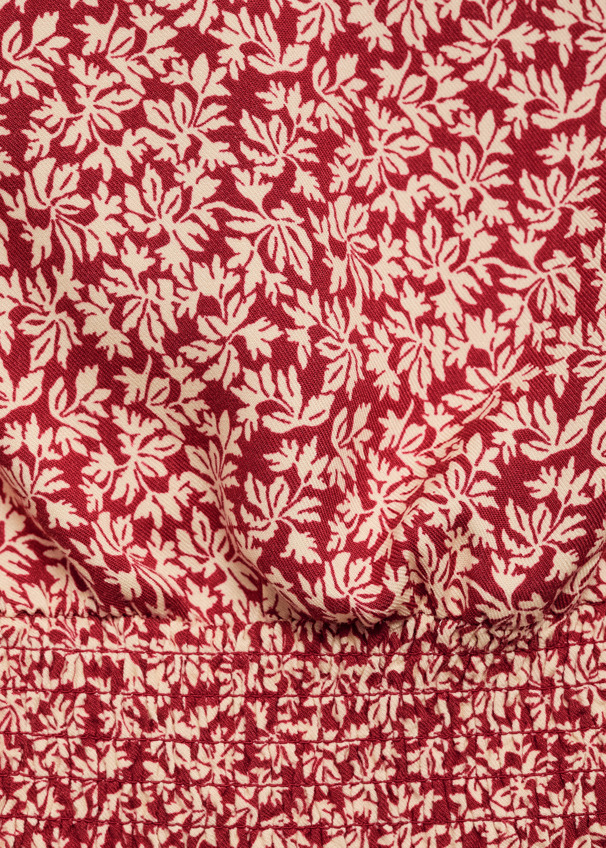 Ruched printed blouse - Details of the article 8
