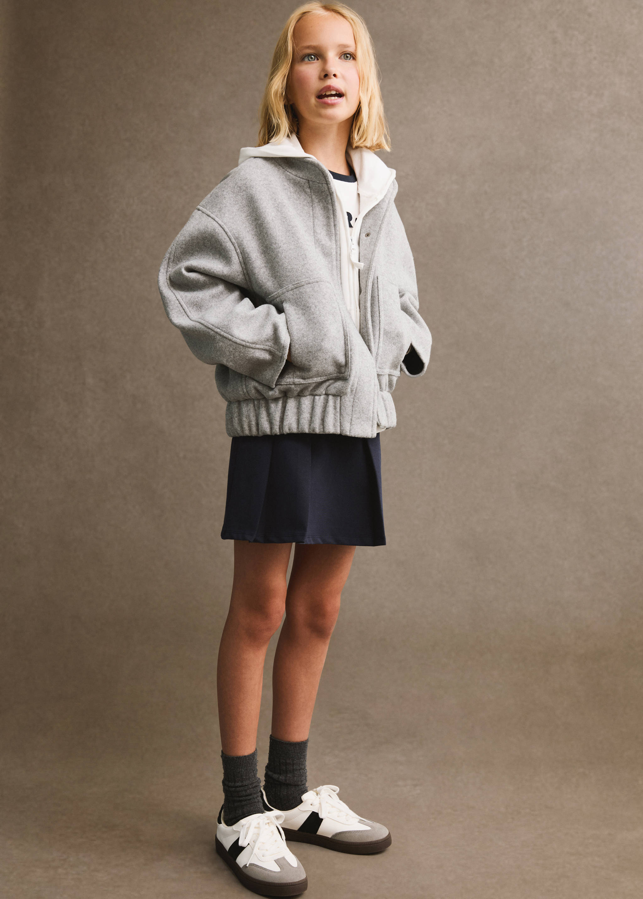 Pleated mini-skirt - Details of the article 6