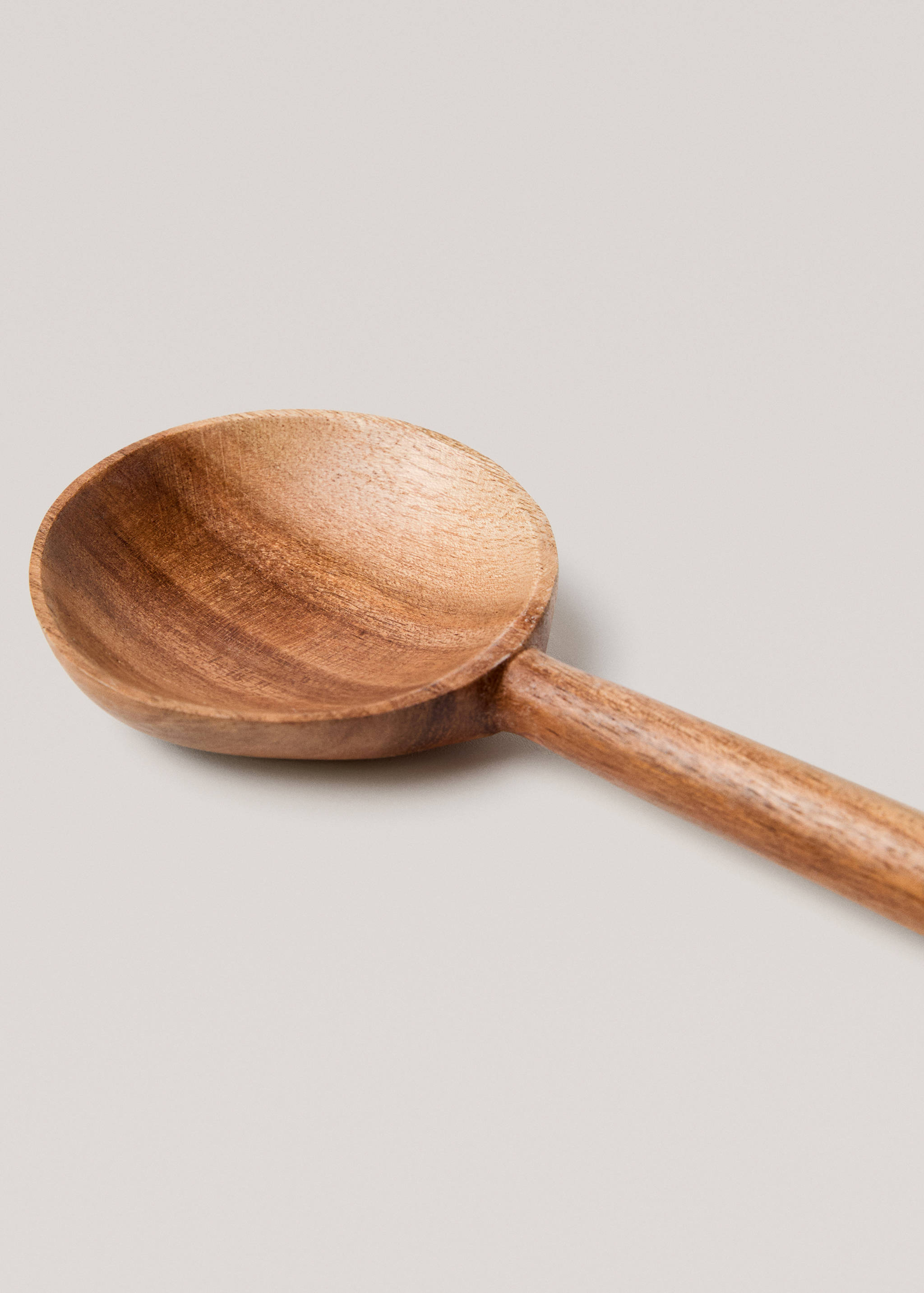 Set of 2 acacia wood serving cutlery - Details of the article 1