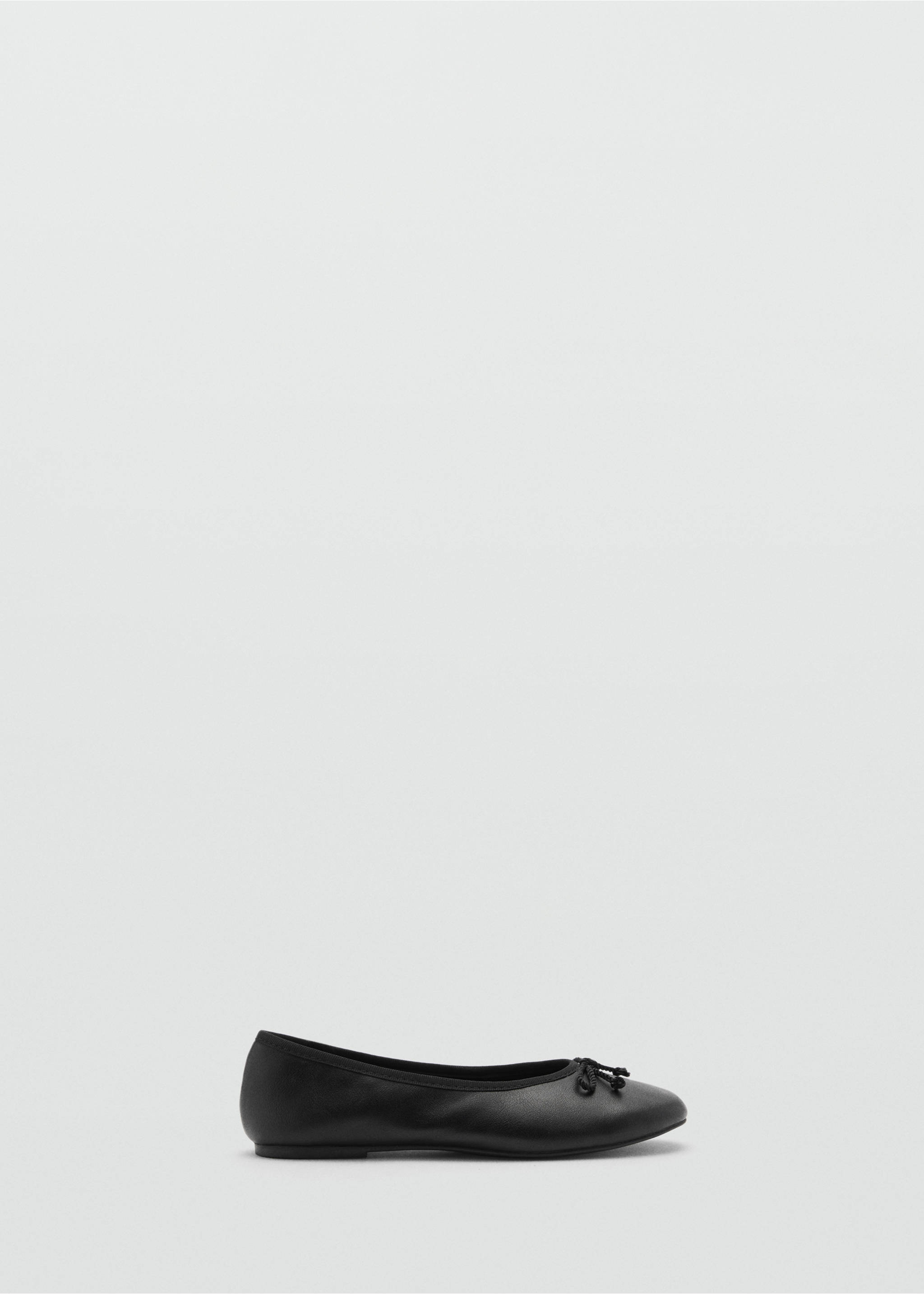 Bow ballerina - Article without model, Black. Ref: 77073287-00.