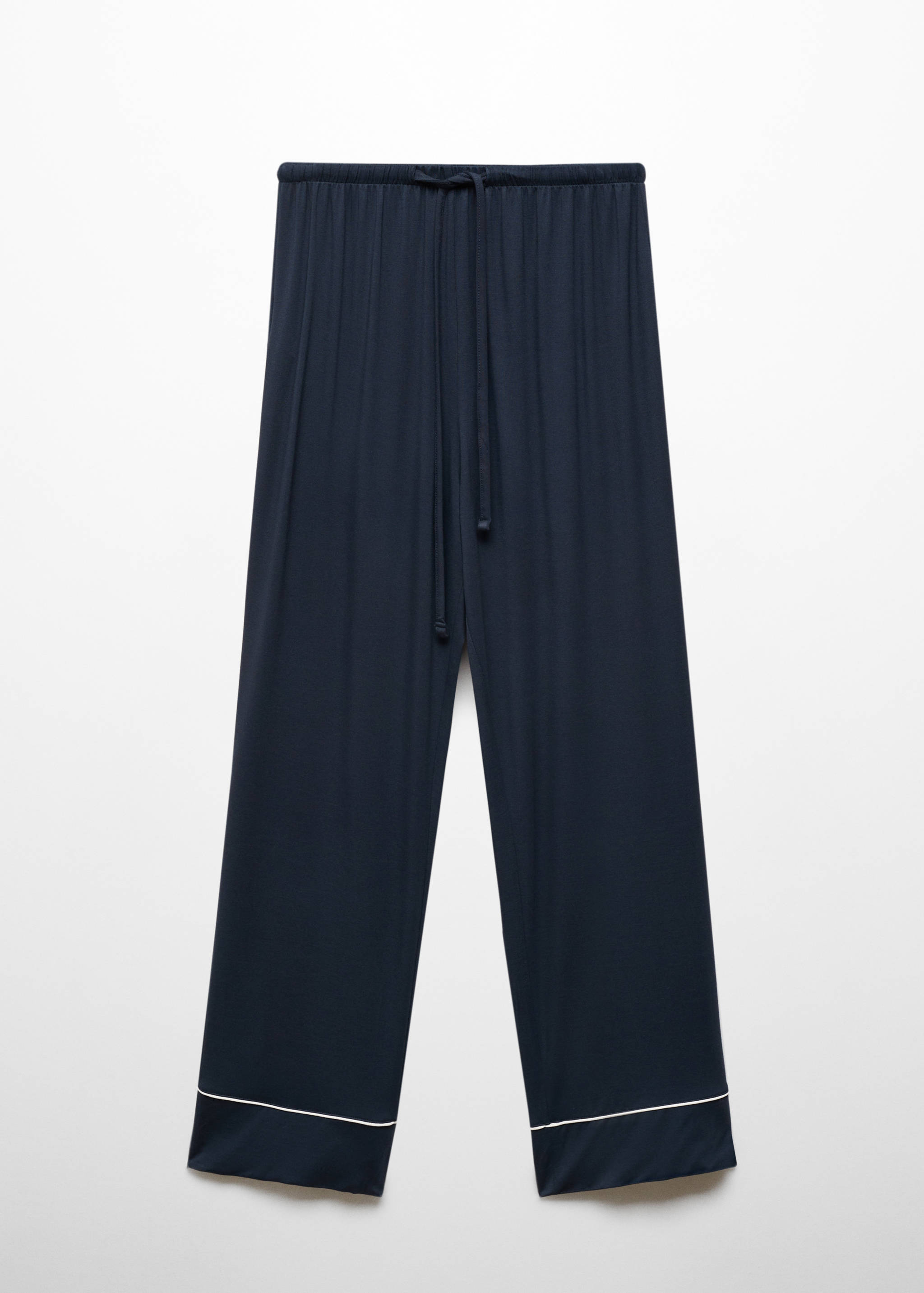 Two-piece pyjamas with piping - Details of the article 9