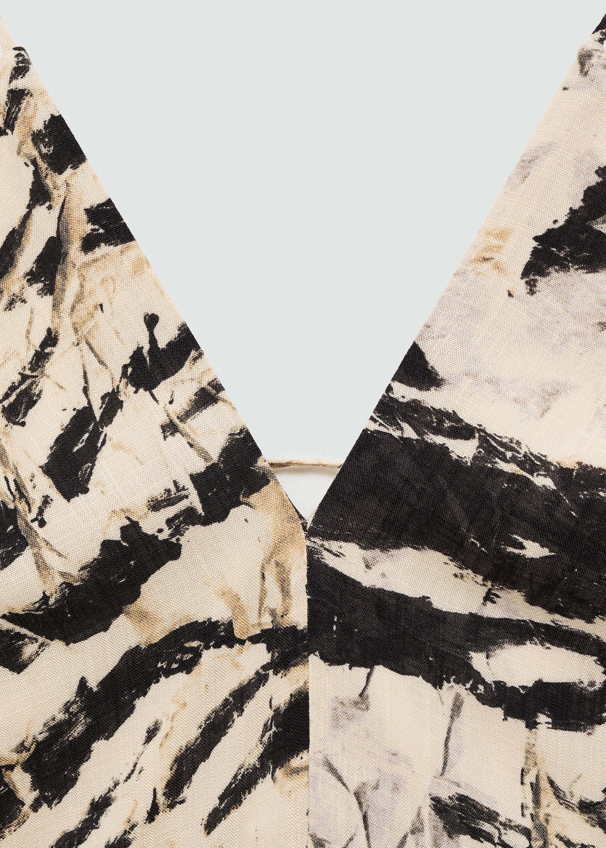 Vestido largo animal print - Detalle del artículo 8