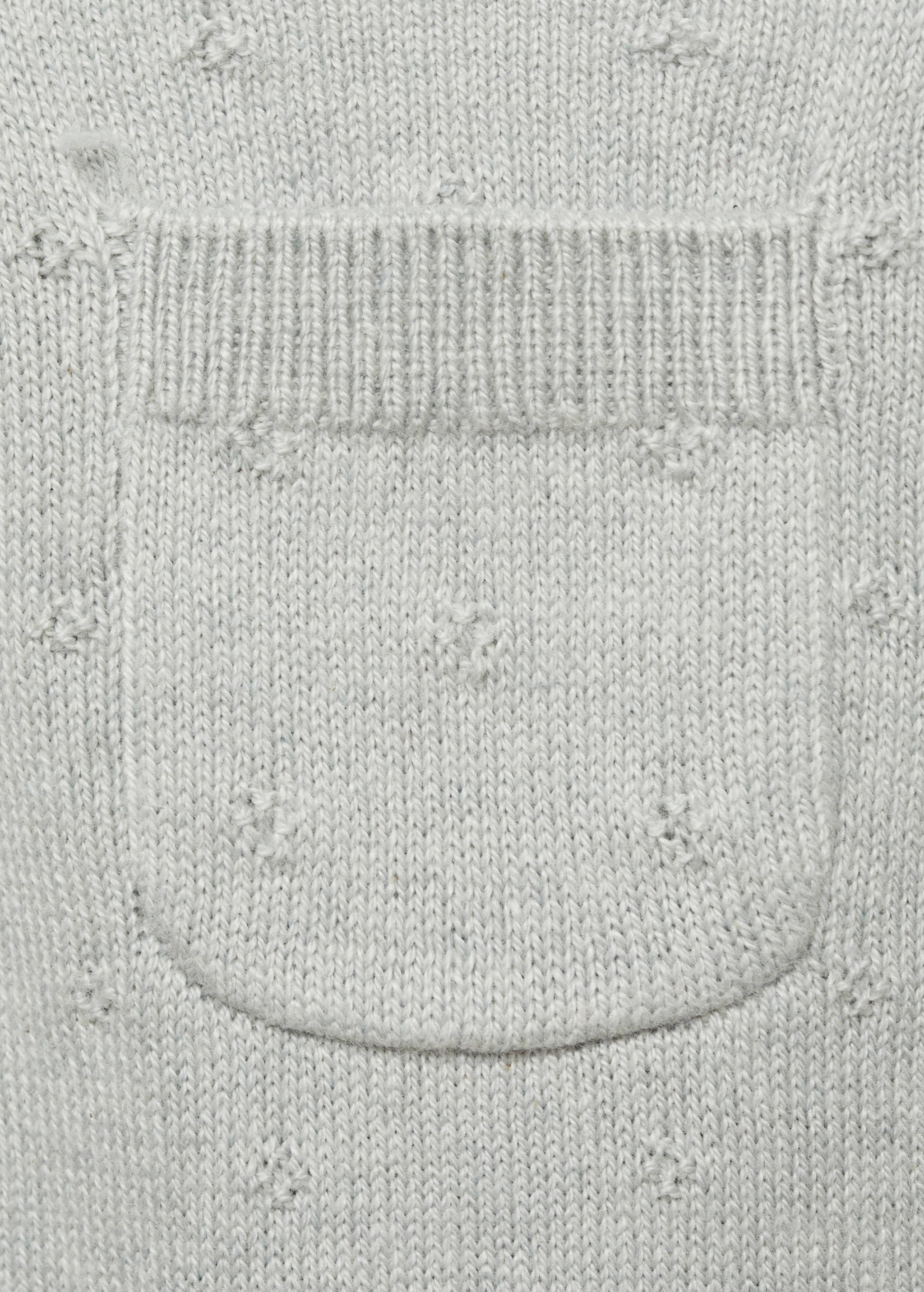 Pocket knitted one-piece suit - Details of the article 0