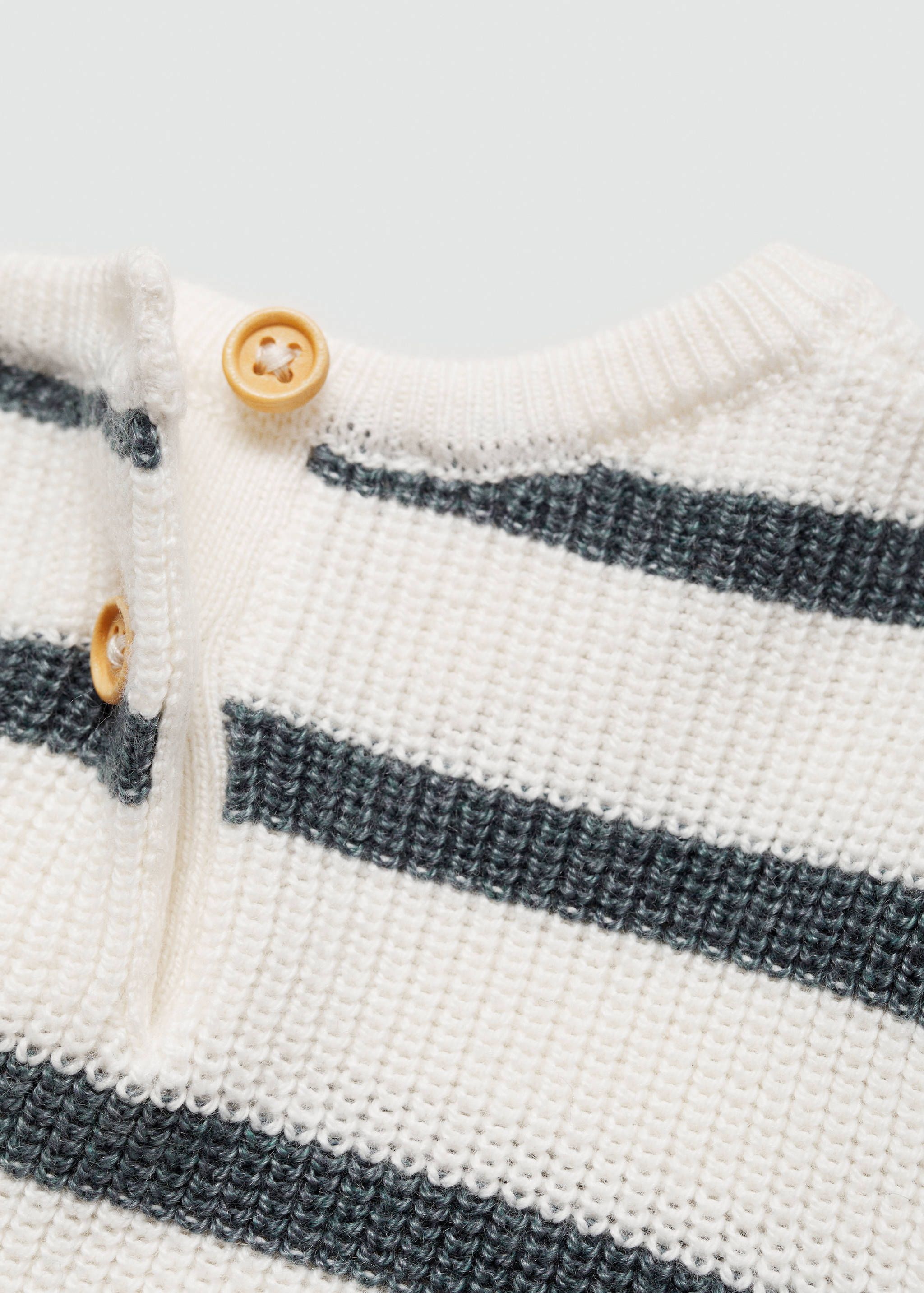 كنزة منسوجة مخططة - تفاصيل المنتج 8