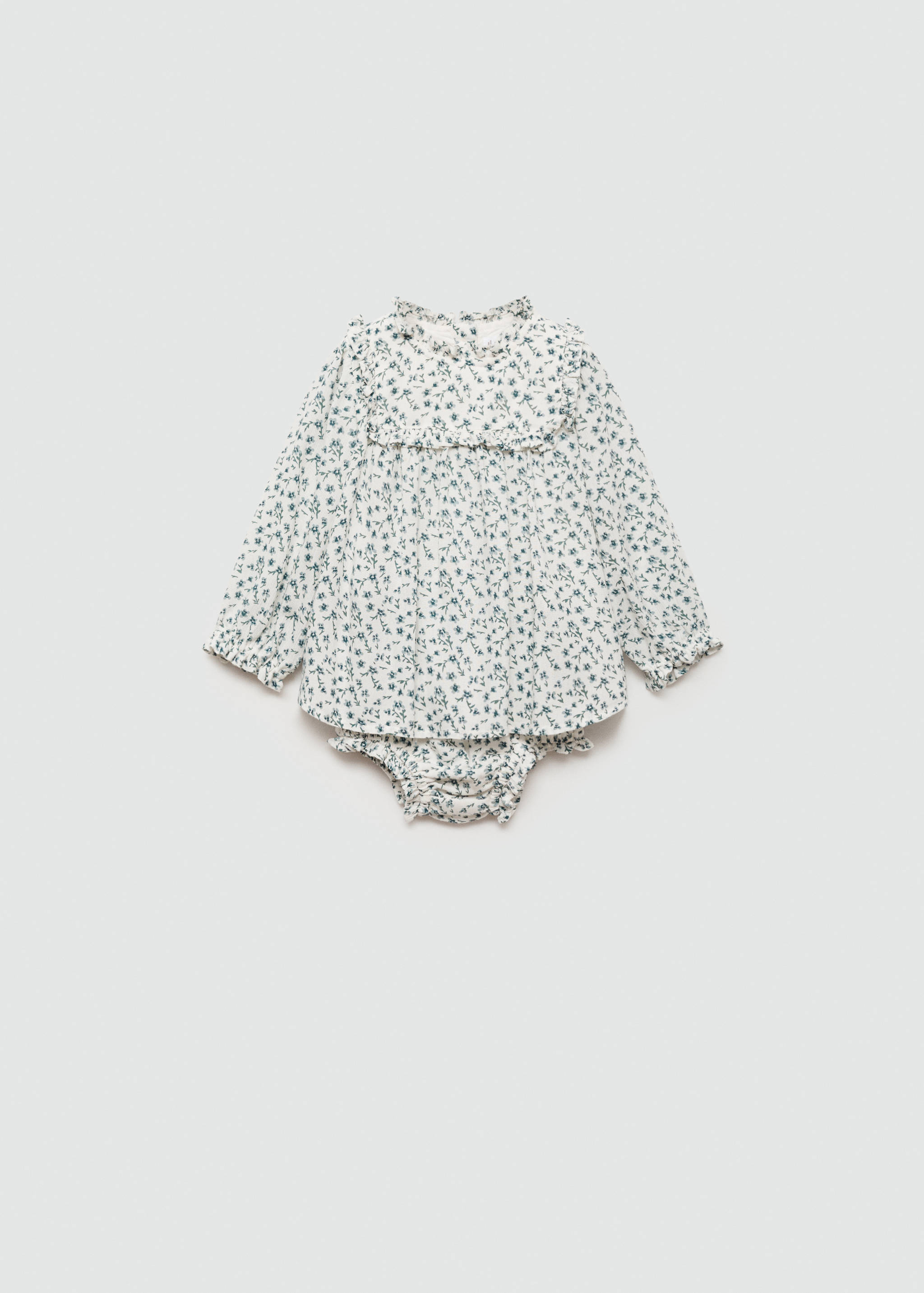 Printed dress and nappy cover - Article without model