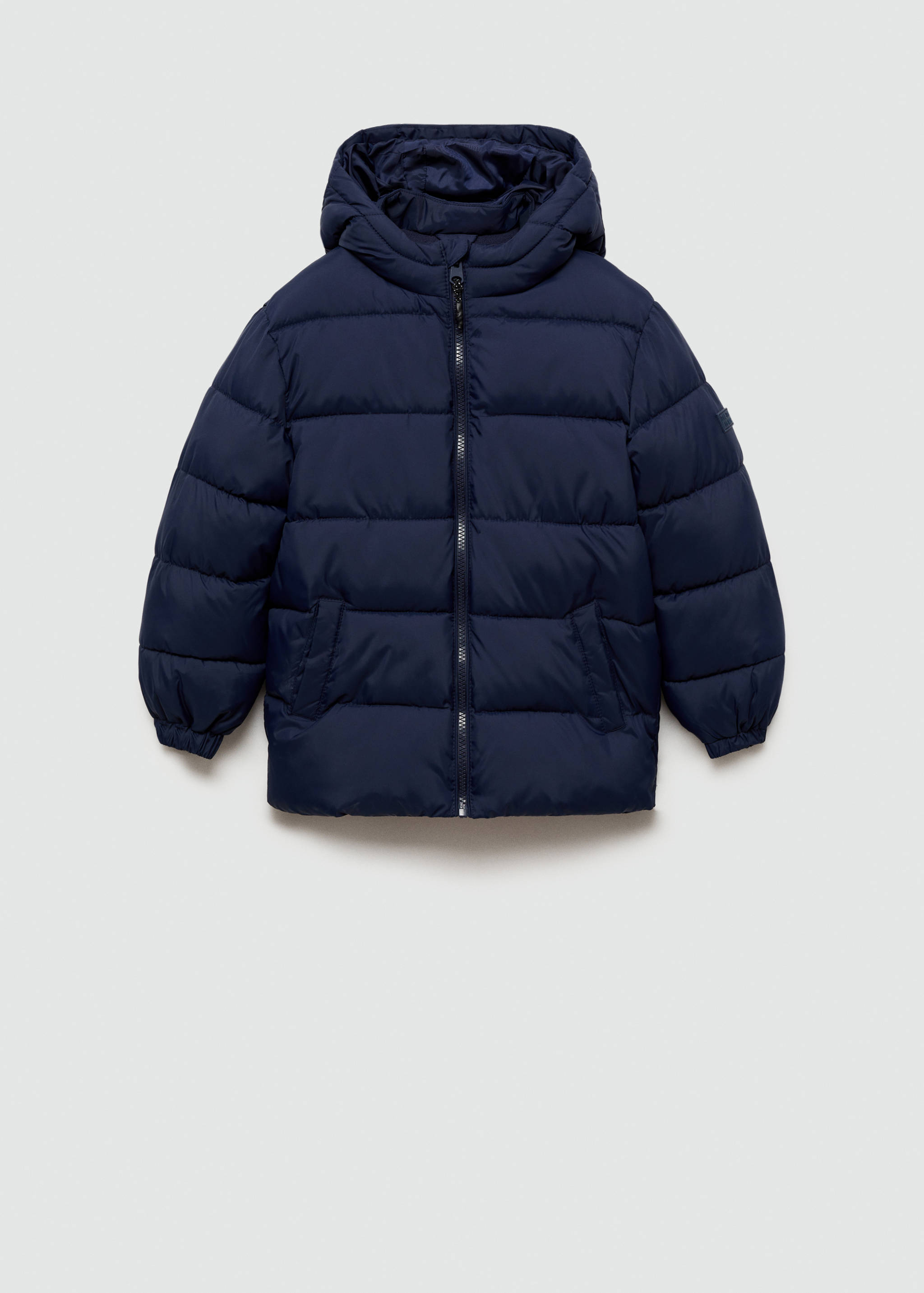 Hood puffer coat - Article without model