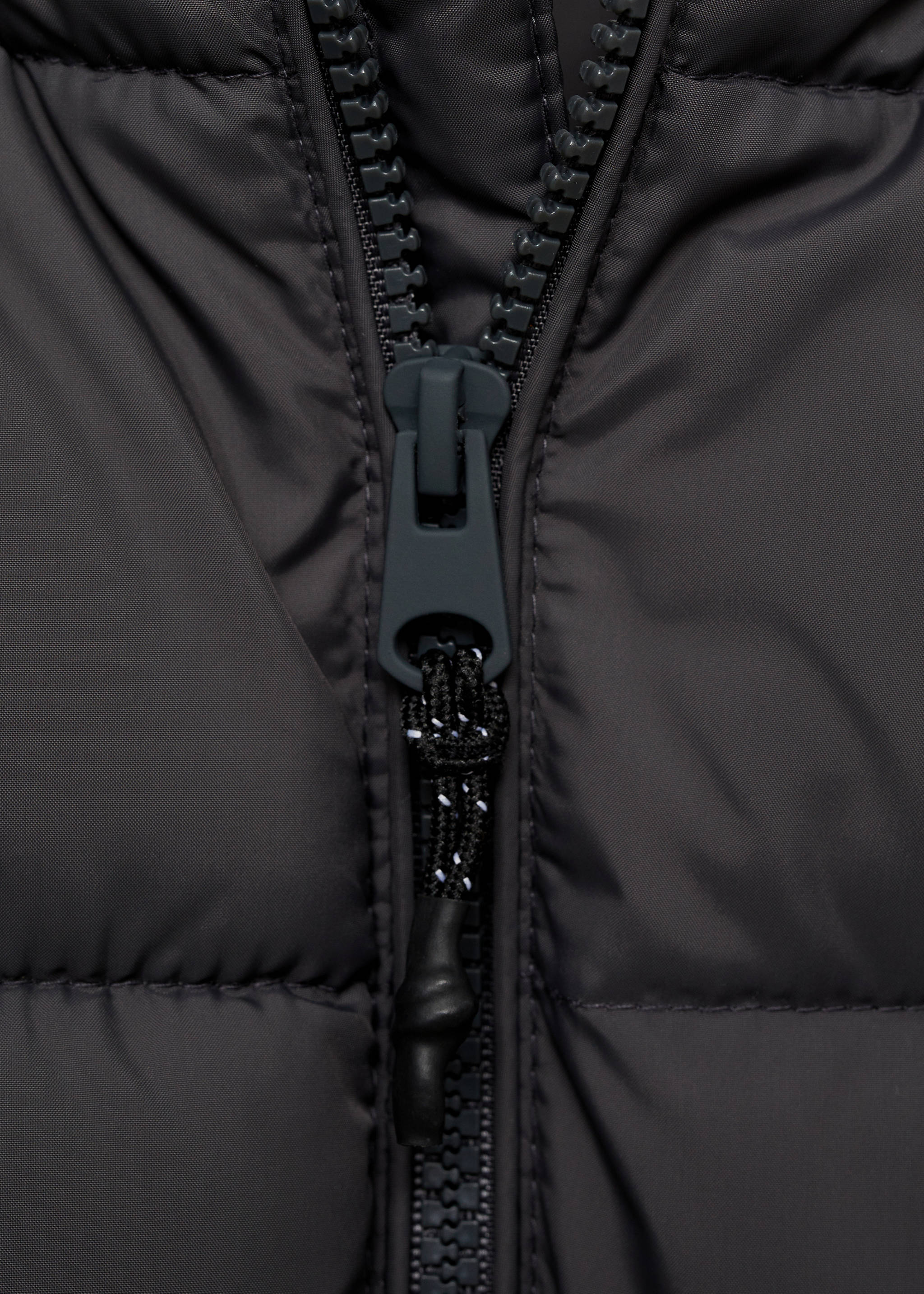 Hood puffer coat - Details of the article 8