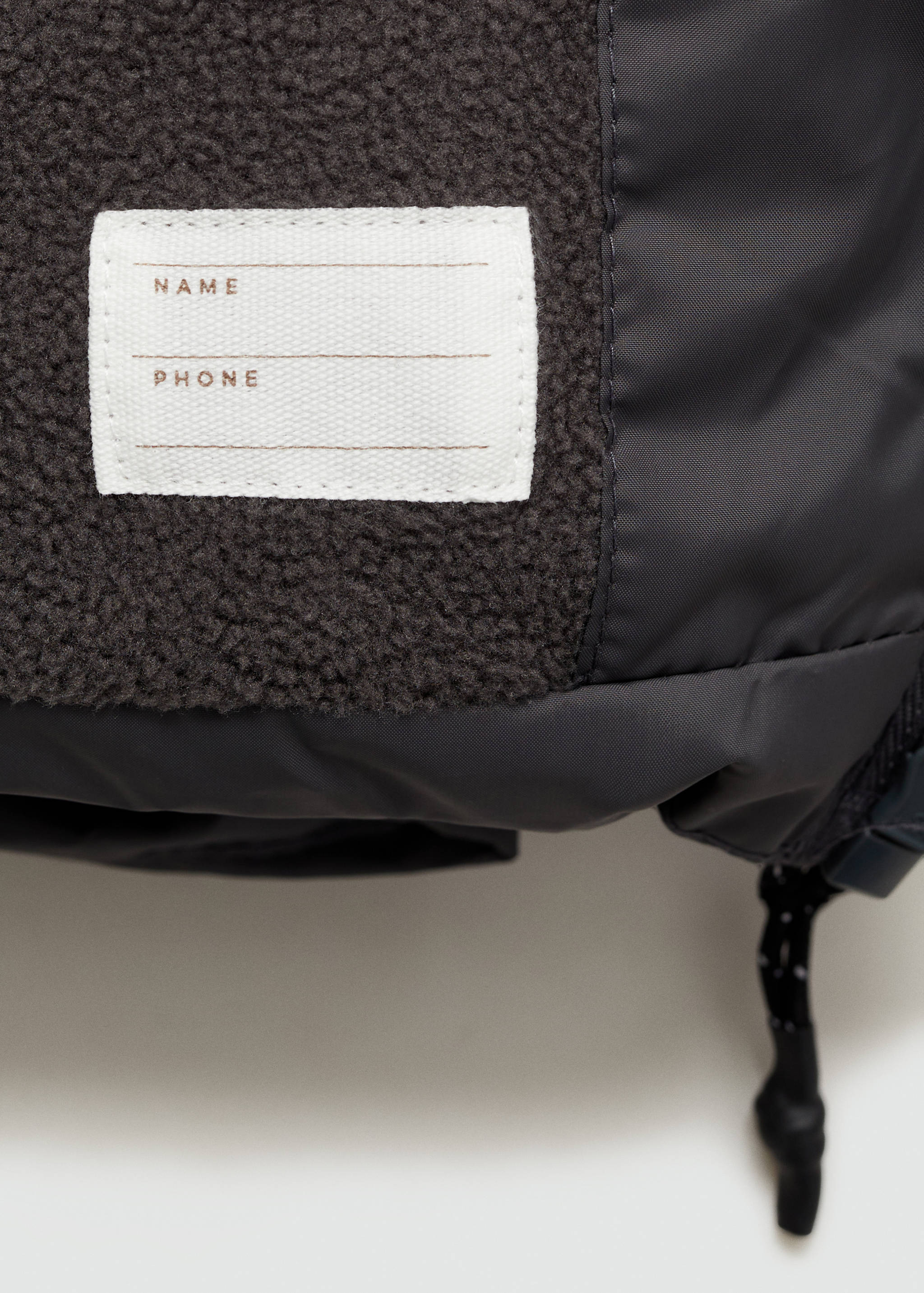 Hood puffer coat - Details of the article 0