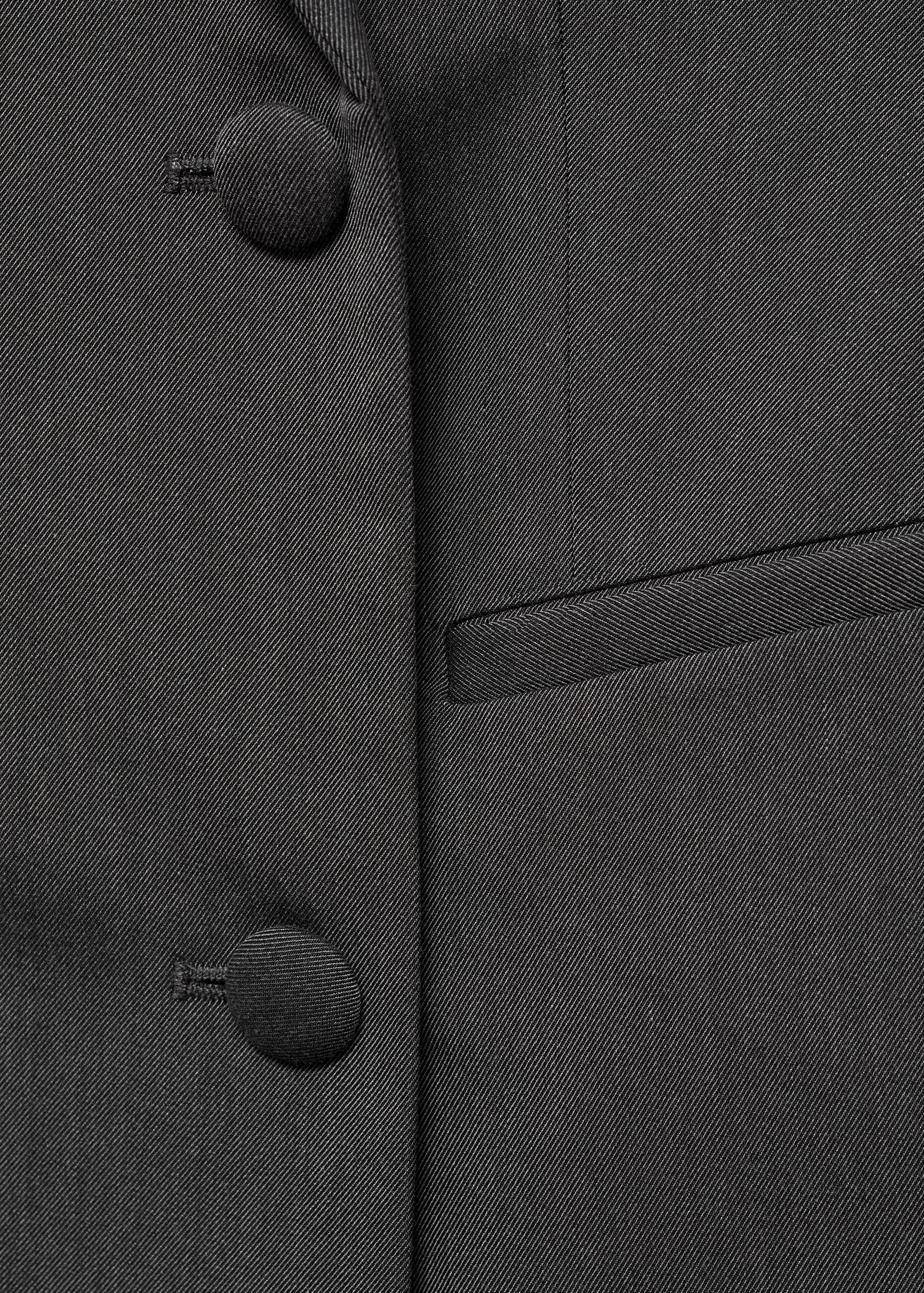 Long buttoned waistcoat - Details of the article 0