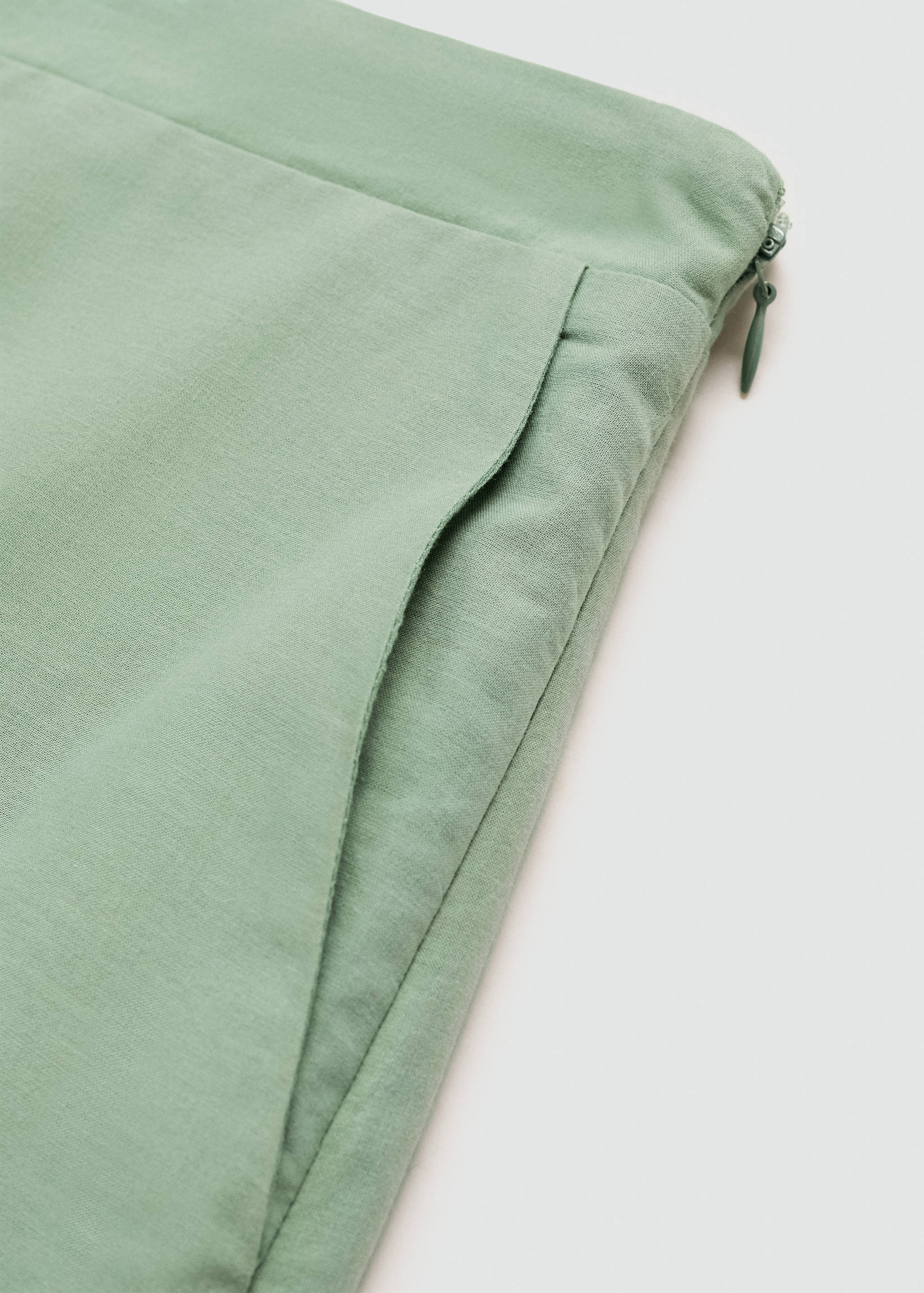 Embroidered openwork shorts - Details of the article 0