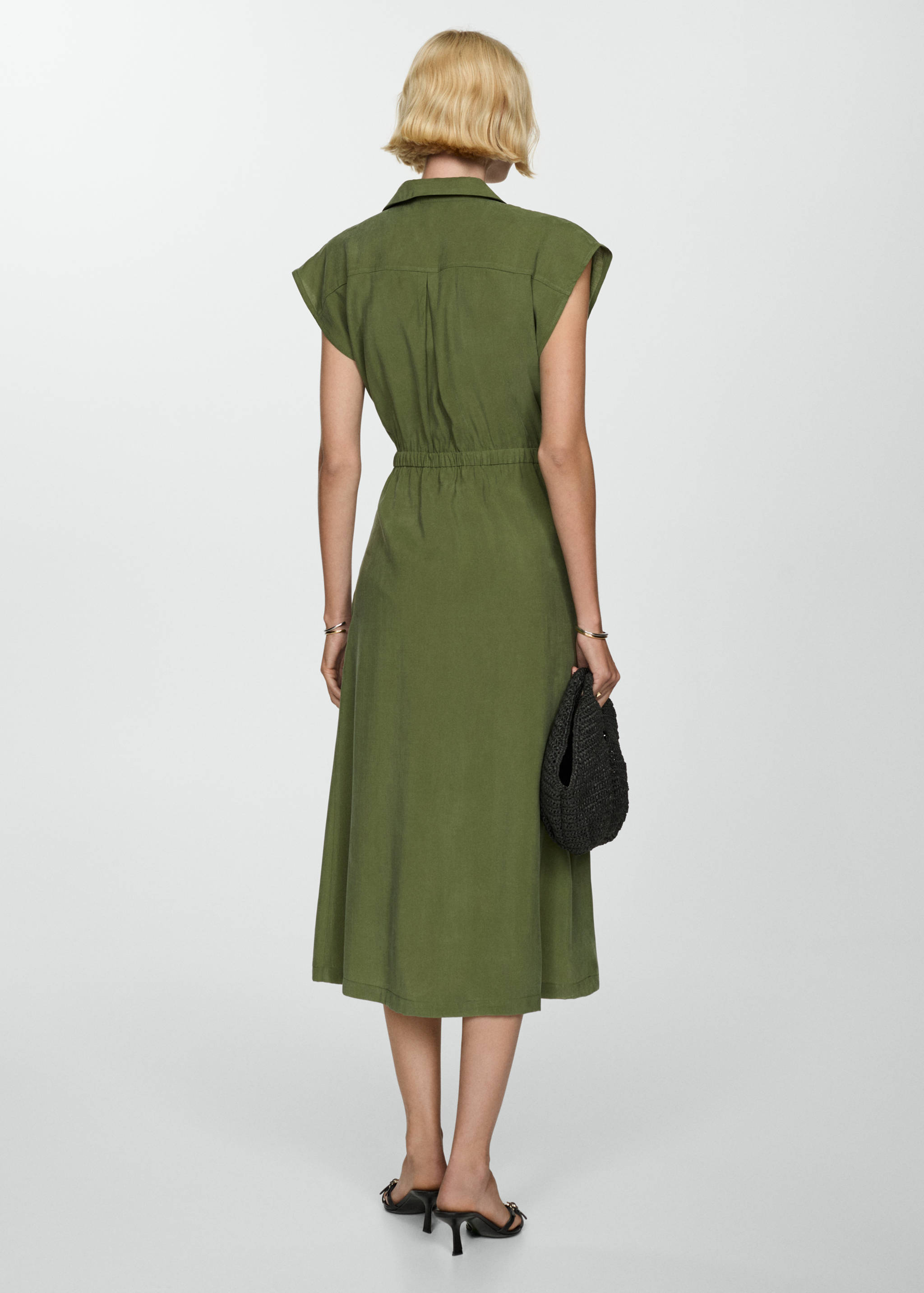 Robe modal boutons - Verso de l’article