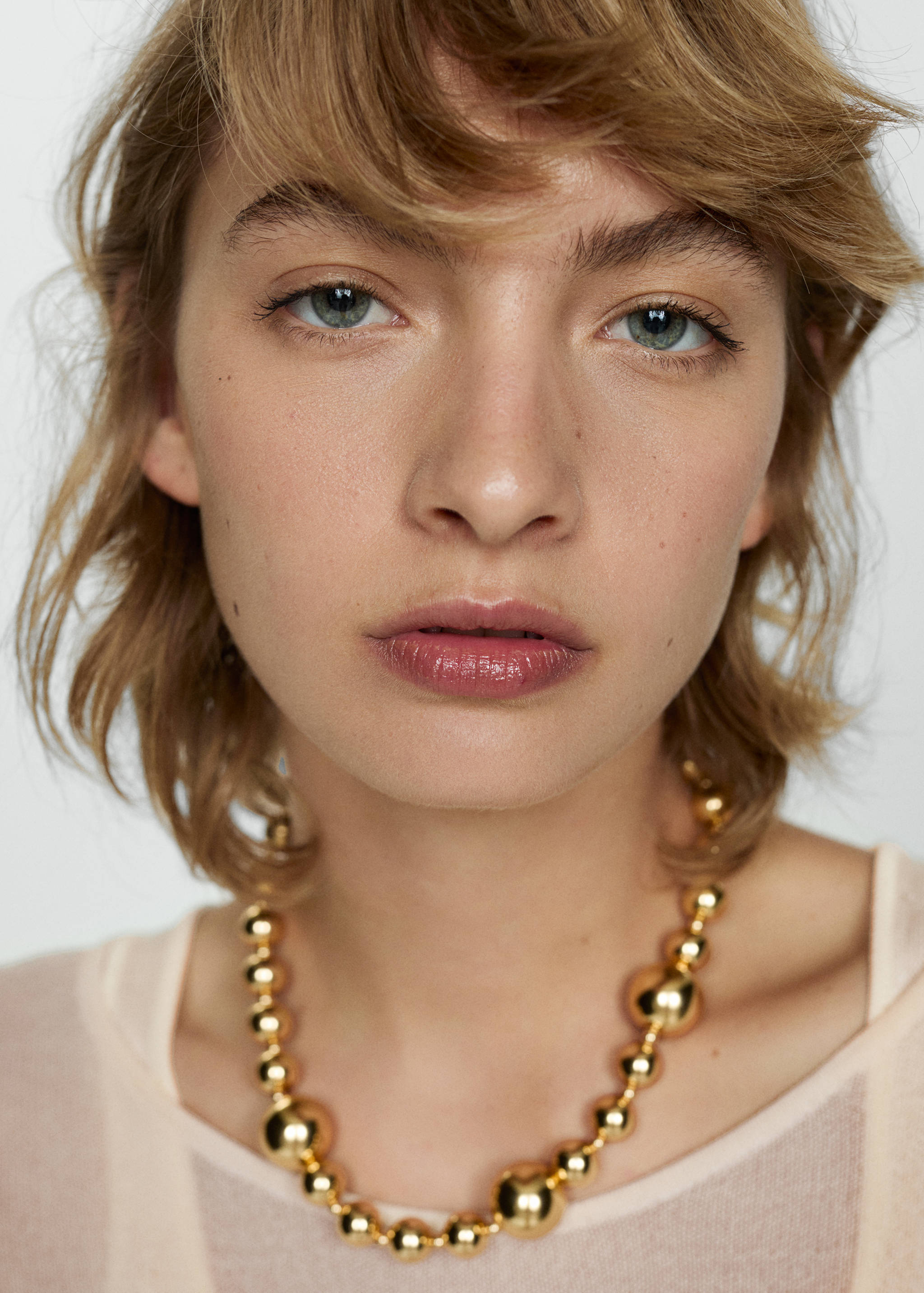 بلوفر بحياكة مختلطة - تفاصيل المنتج 1