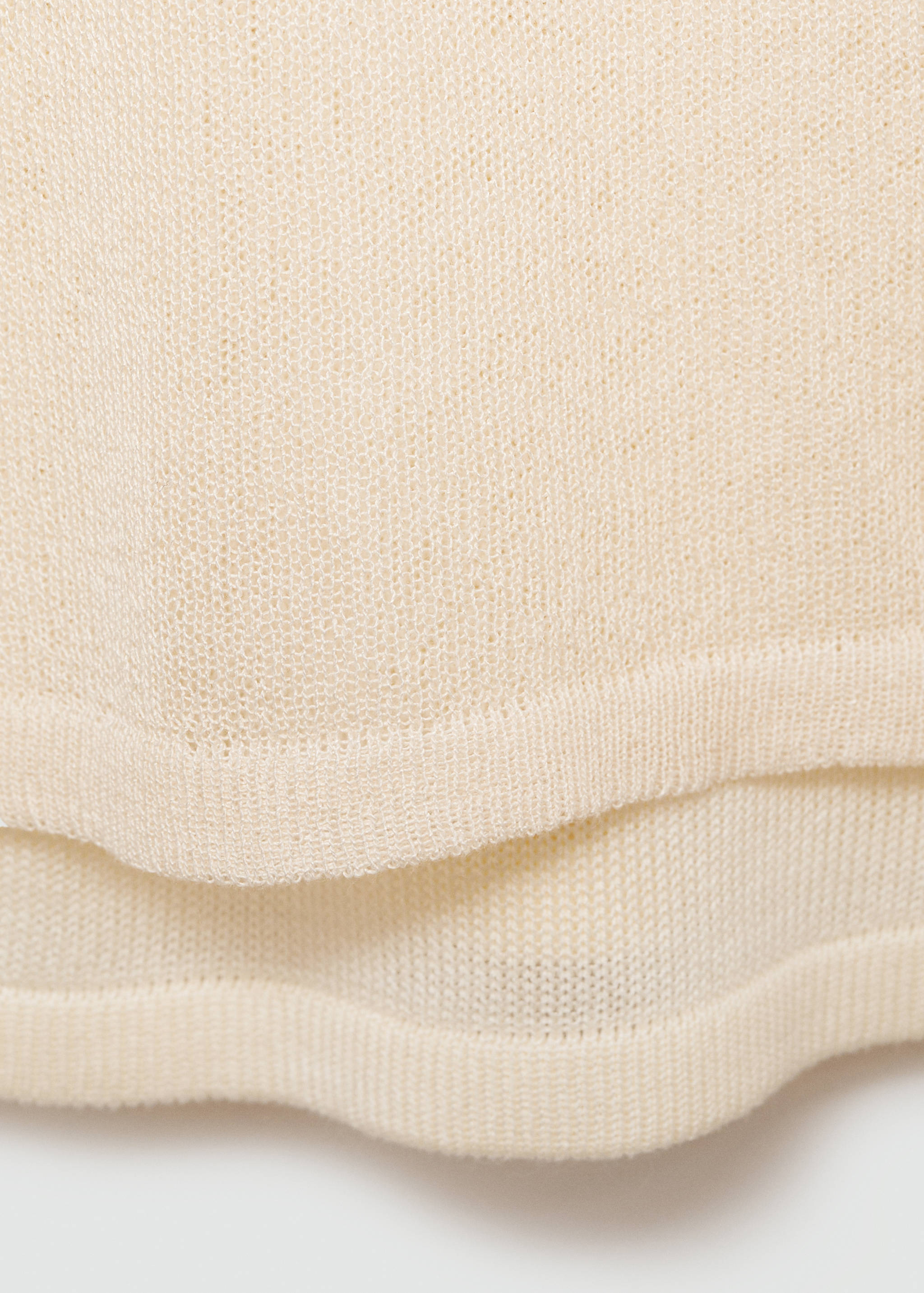 بلوفر بحياكة مختلطة - تفاصيل المنتج 8