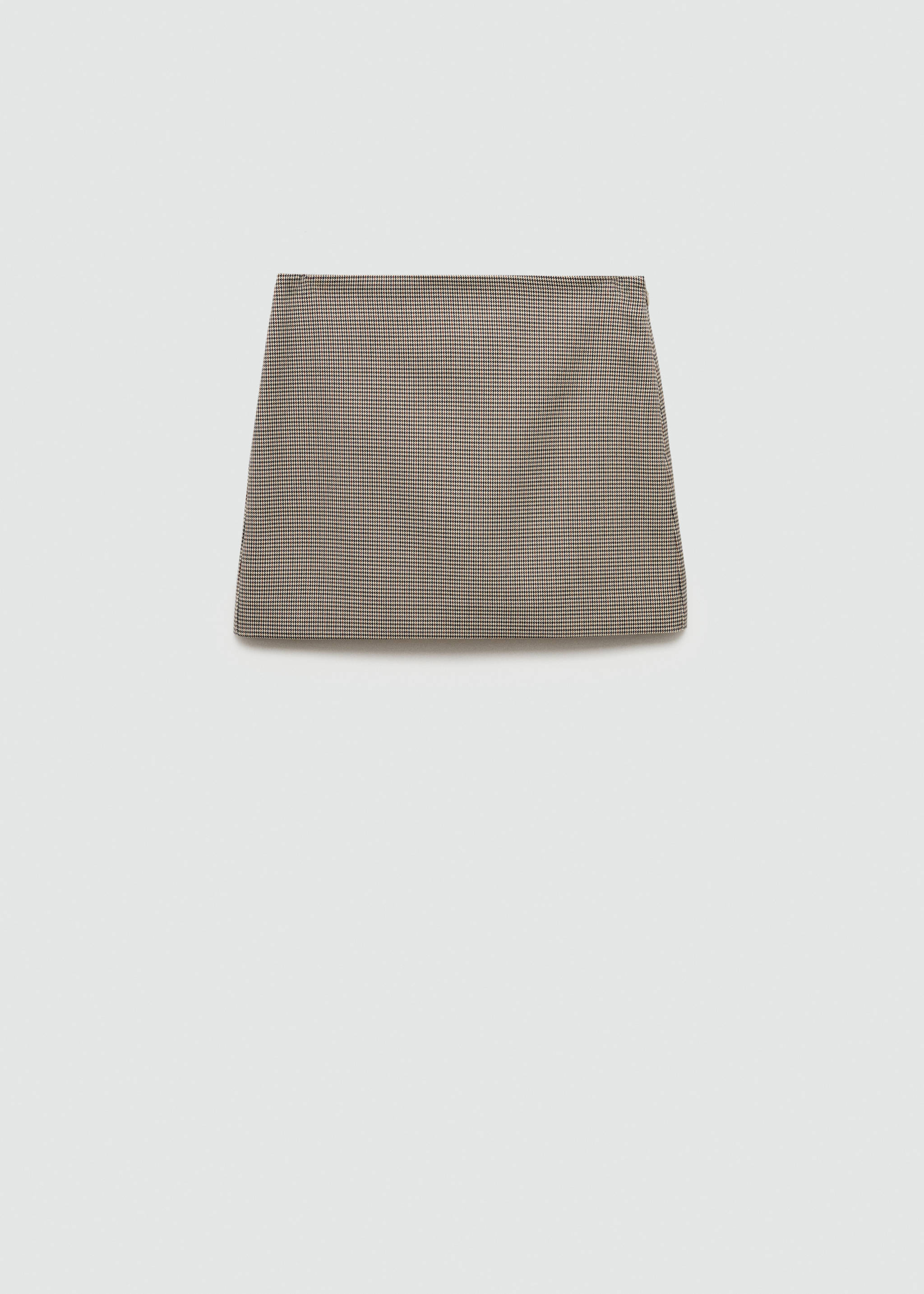 Houndstooth miniskirt - Article without model