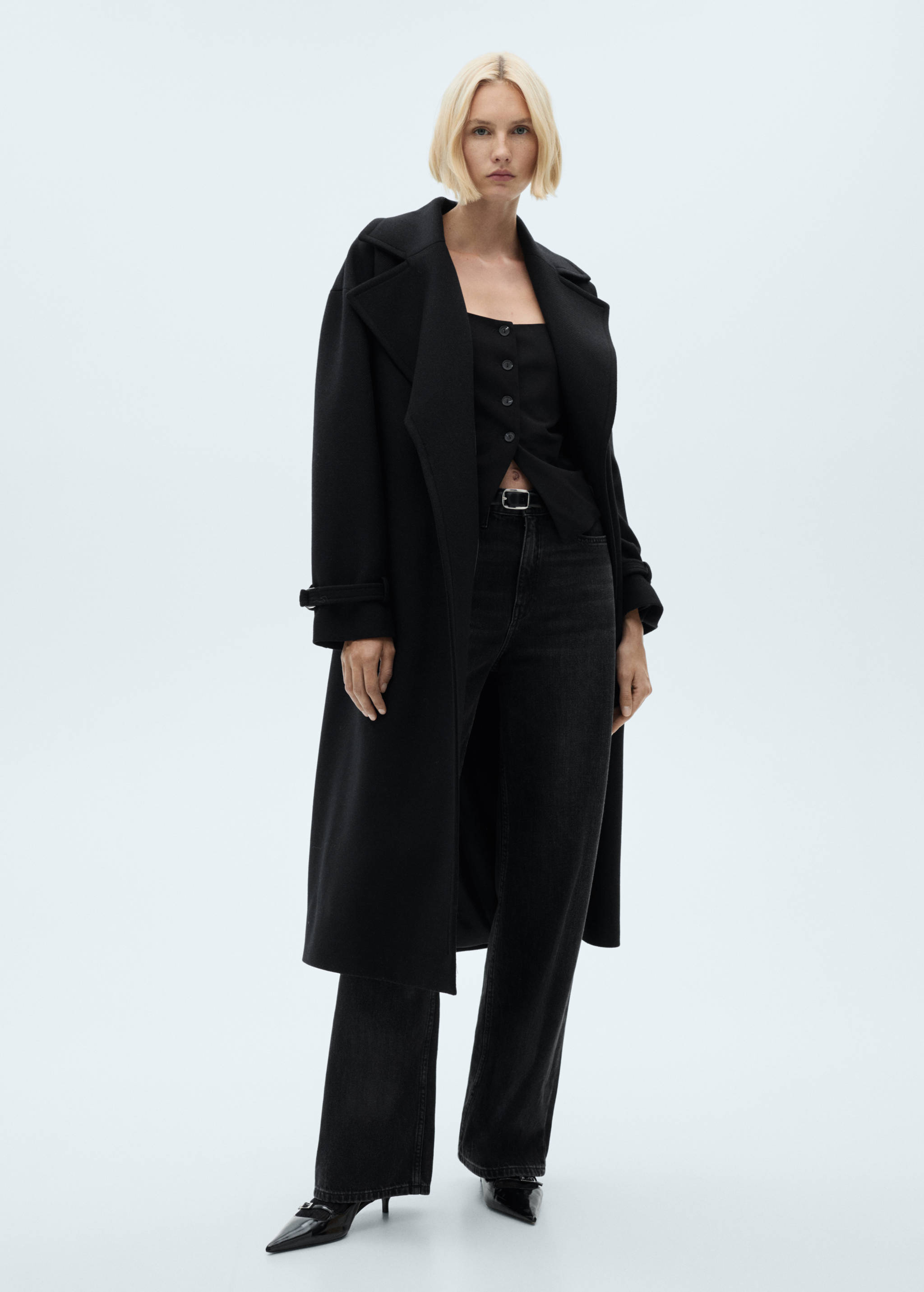 Waistcoat with wide straps - General plane