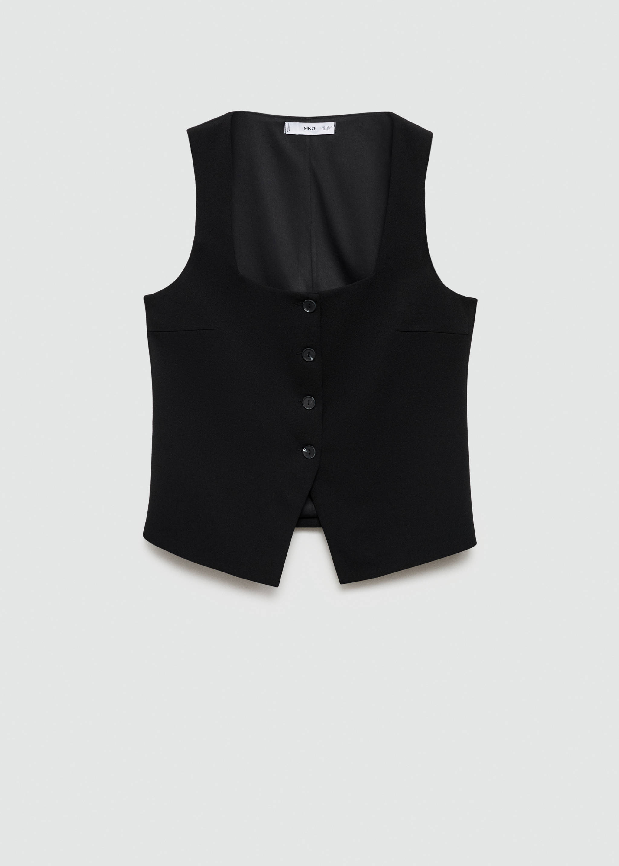 Chaleco botones tirantes anchos - Artículo sin modelo