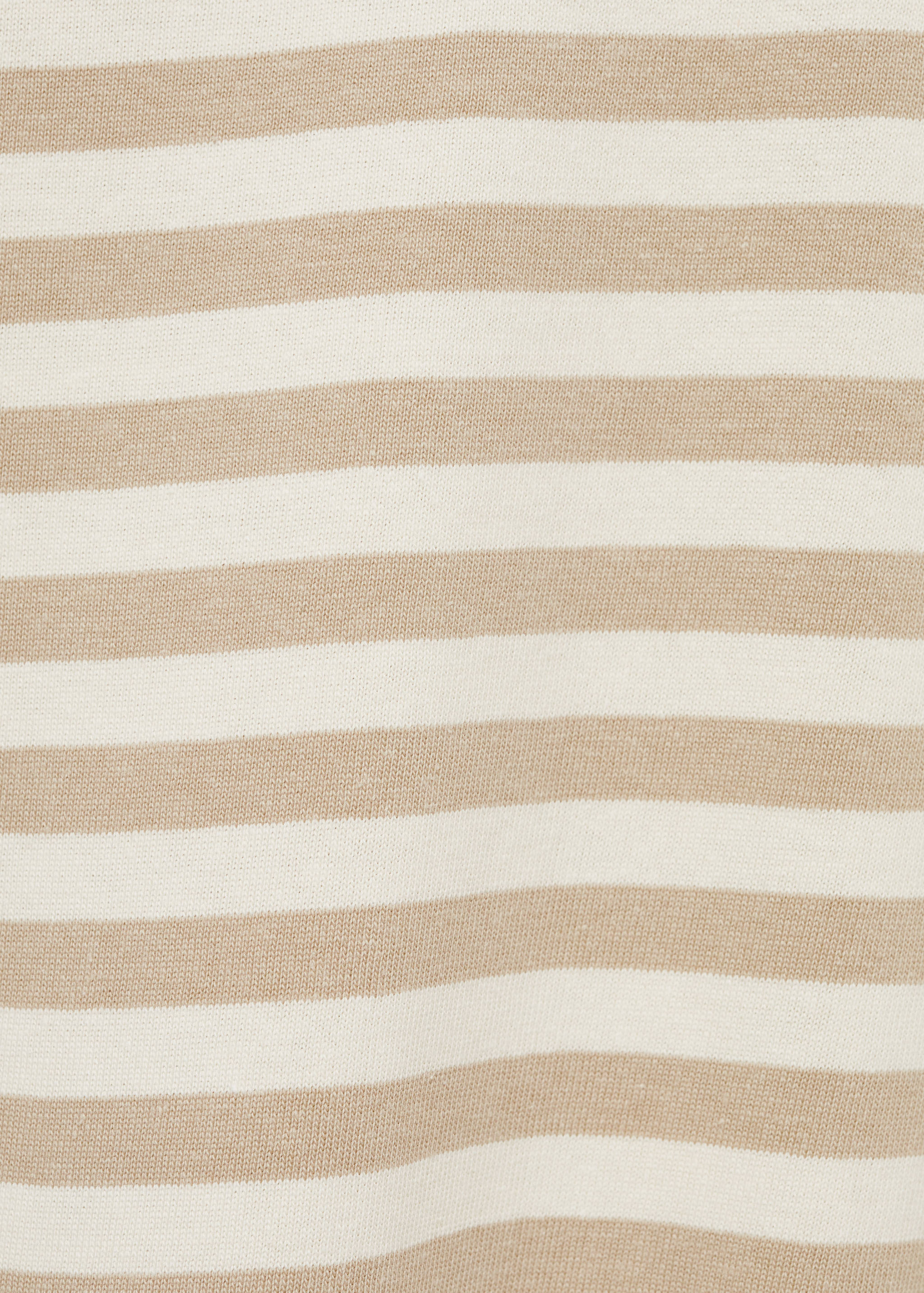 Striped cotton T-shirt - Details of the article 0