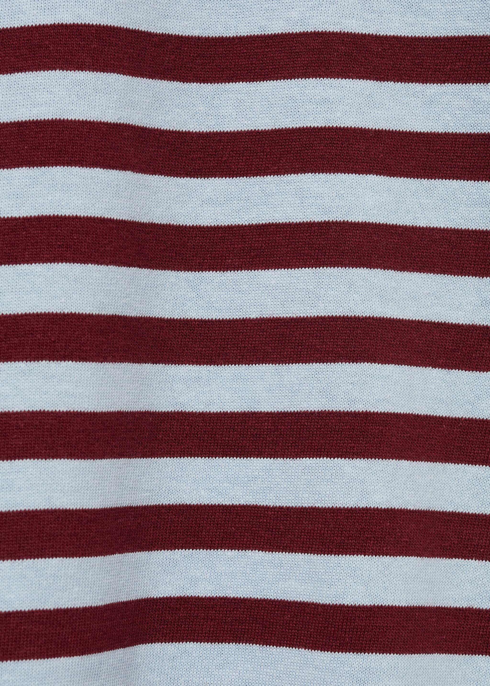 Striped cotton T-shirt - Details of the article 0