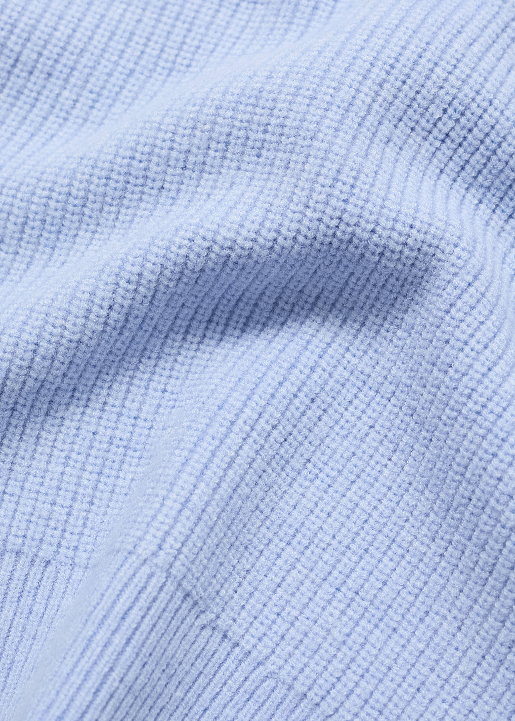 Contrast V-neck gilet - Details of the article 0