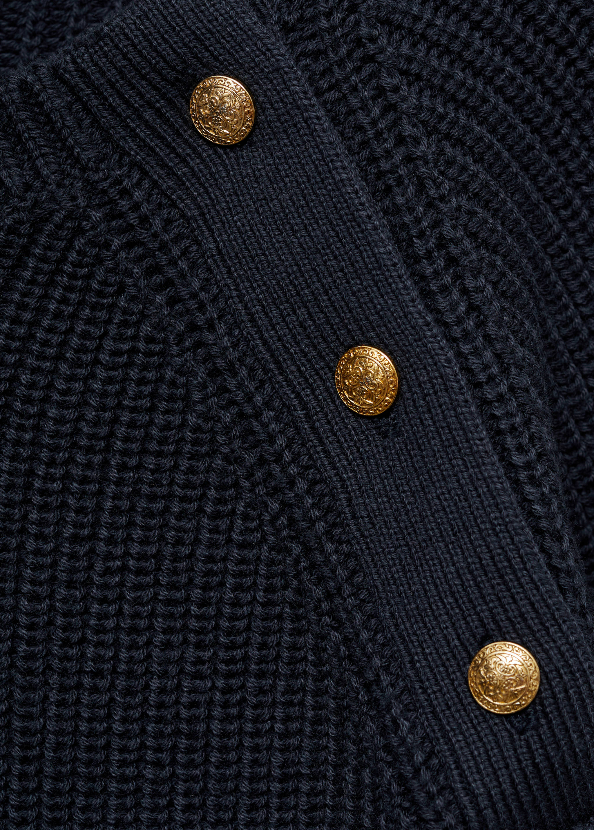Buttons detail knit sweater - Details of the article 8