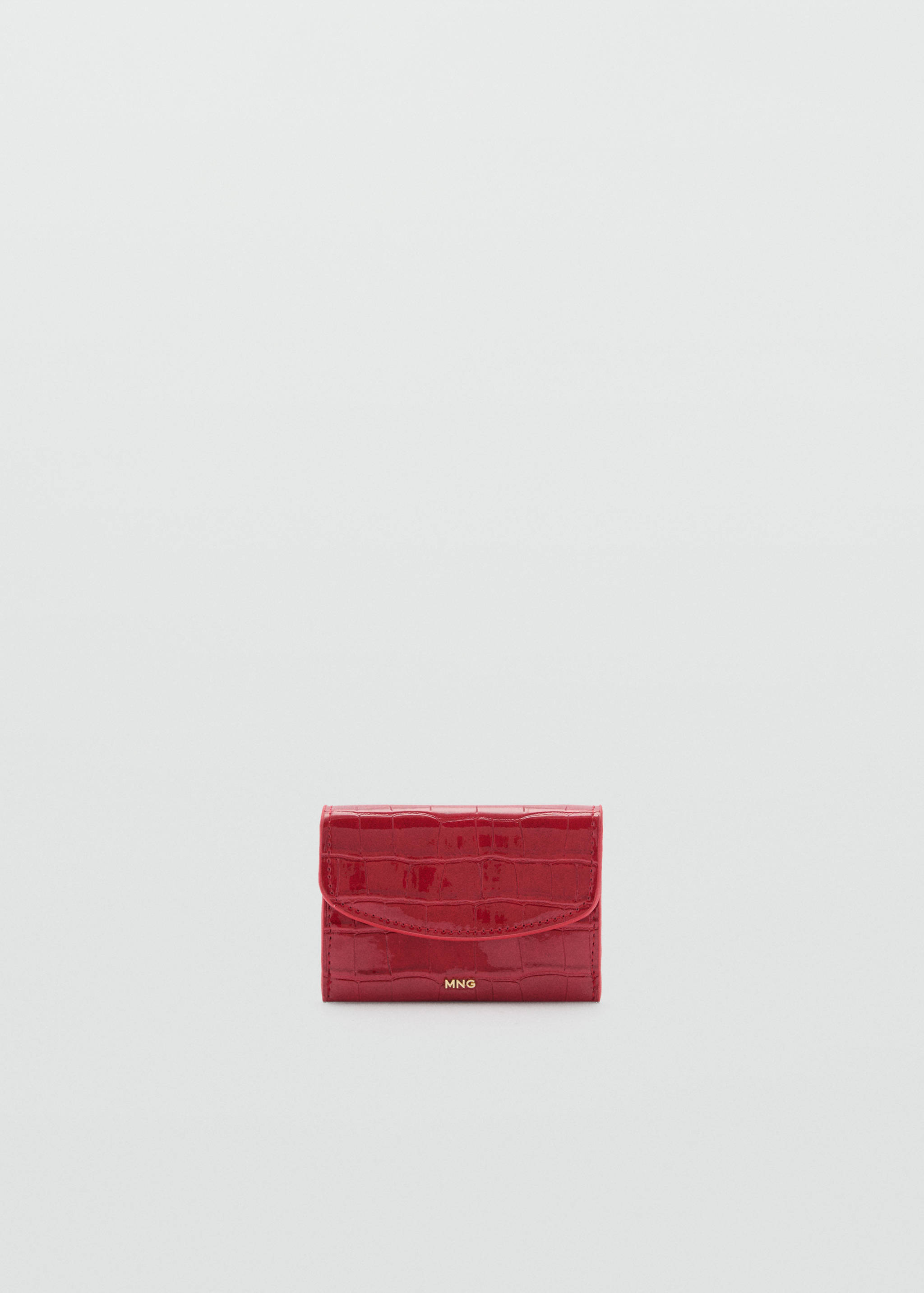 Crocodile-effect purse - Article without model
