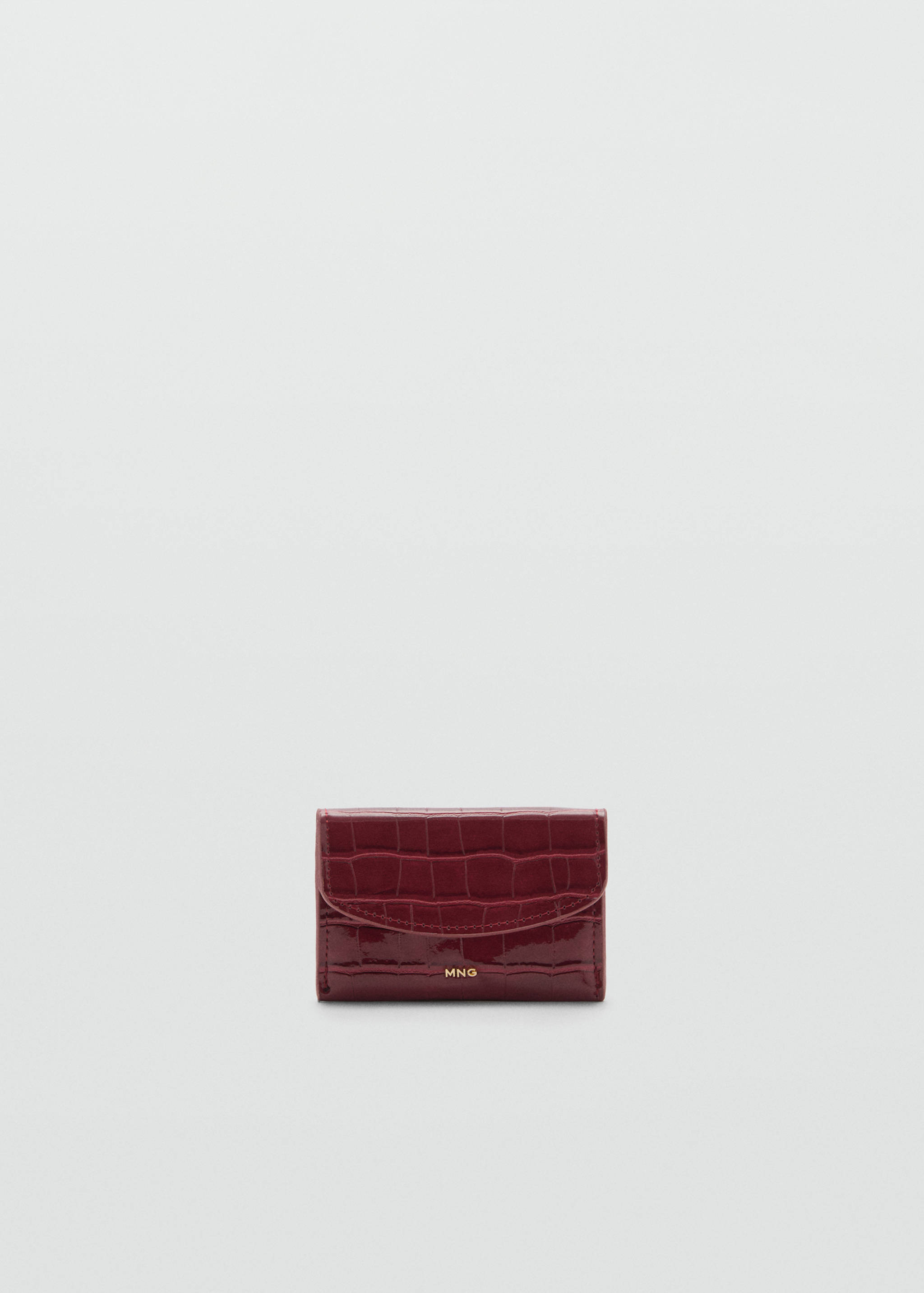 Crocodile-effect purse - Article without model
