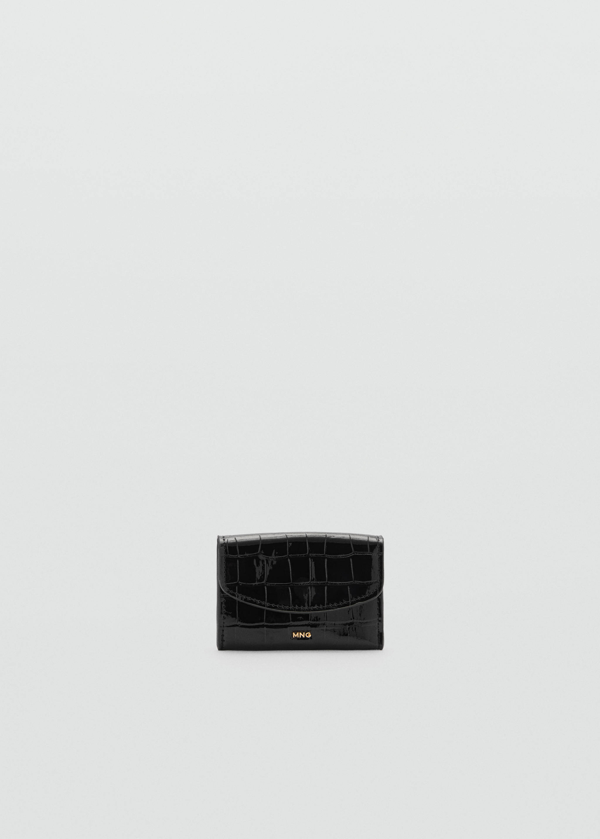 Crocodile-effect purse - Article without model