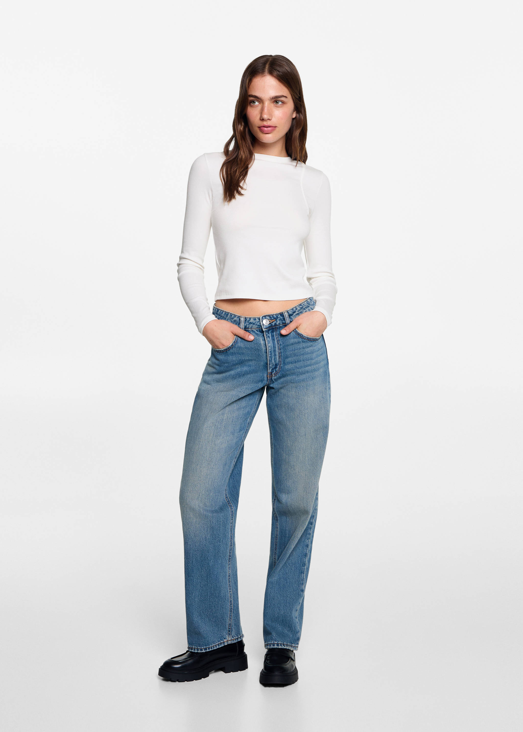 T-shirt with seam detail - General plane